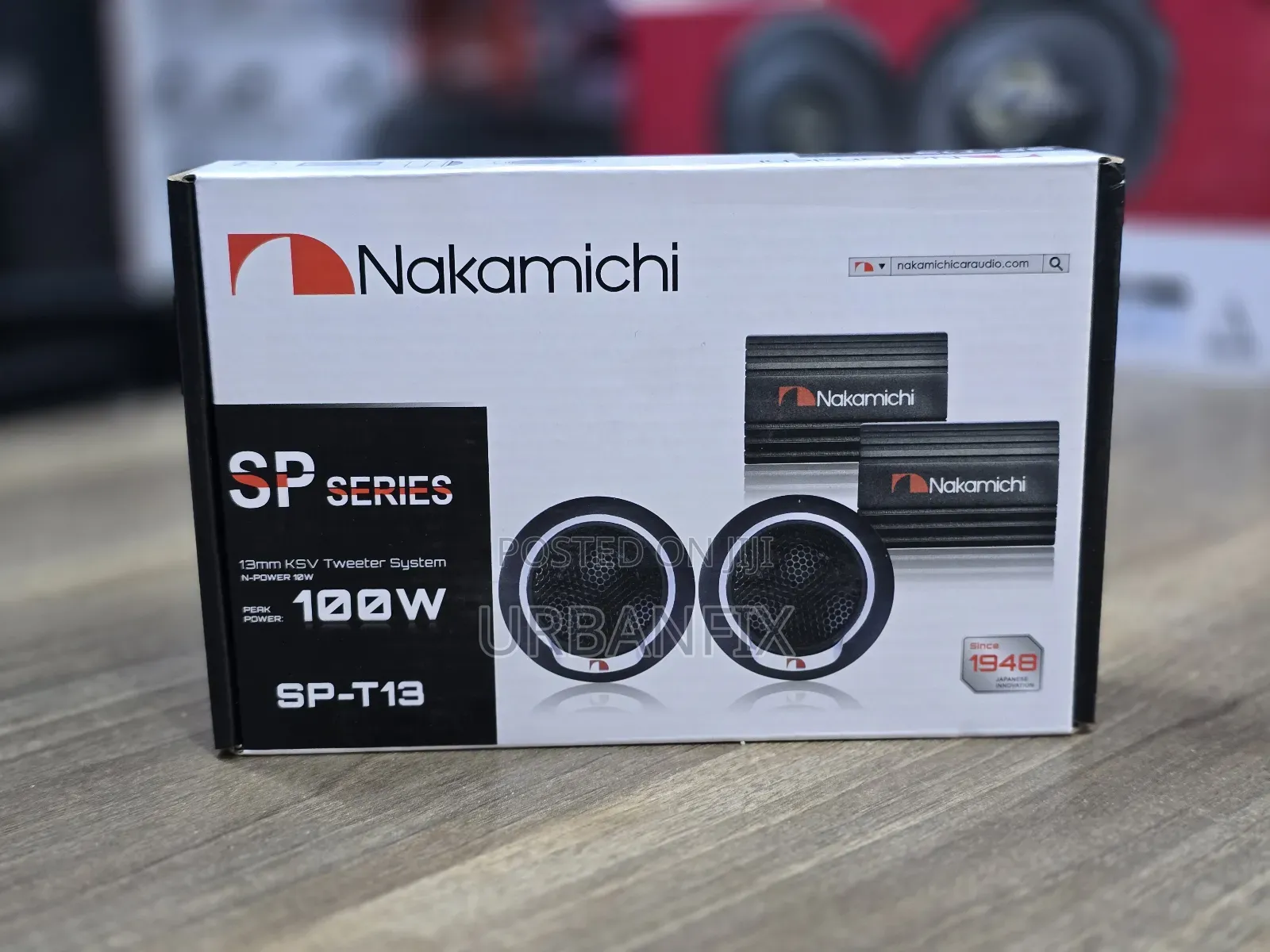 Nakamichi Sp-T13 Powerful Dome Tweeters- A Pair