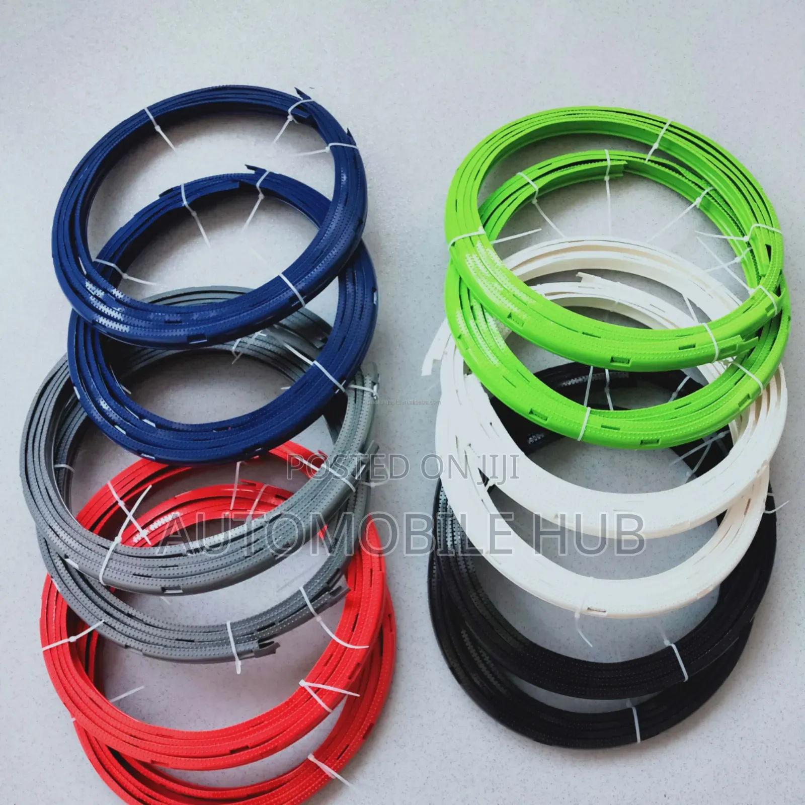 Universal Car Plastic Rim Guard - Wheel Rim Guard