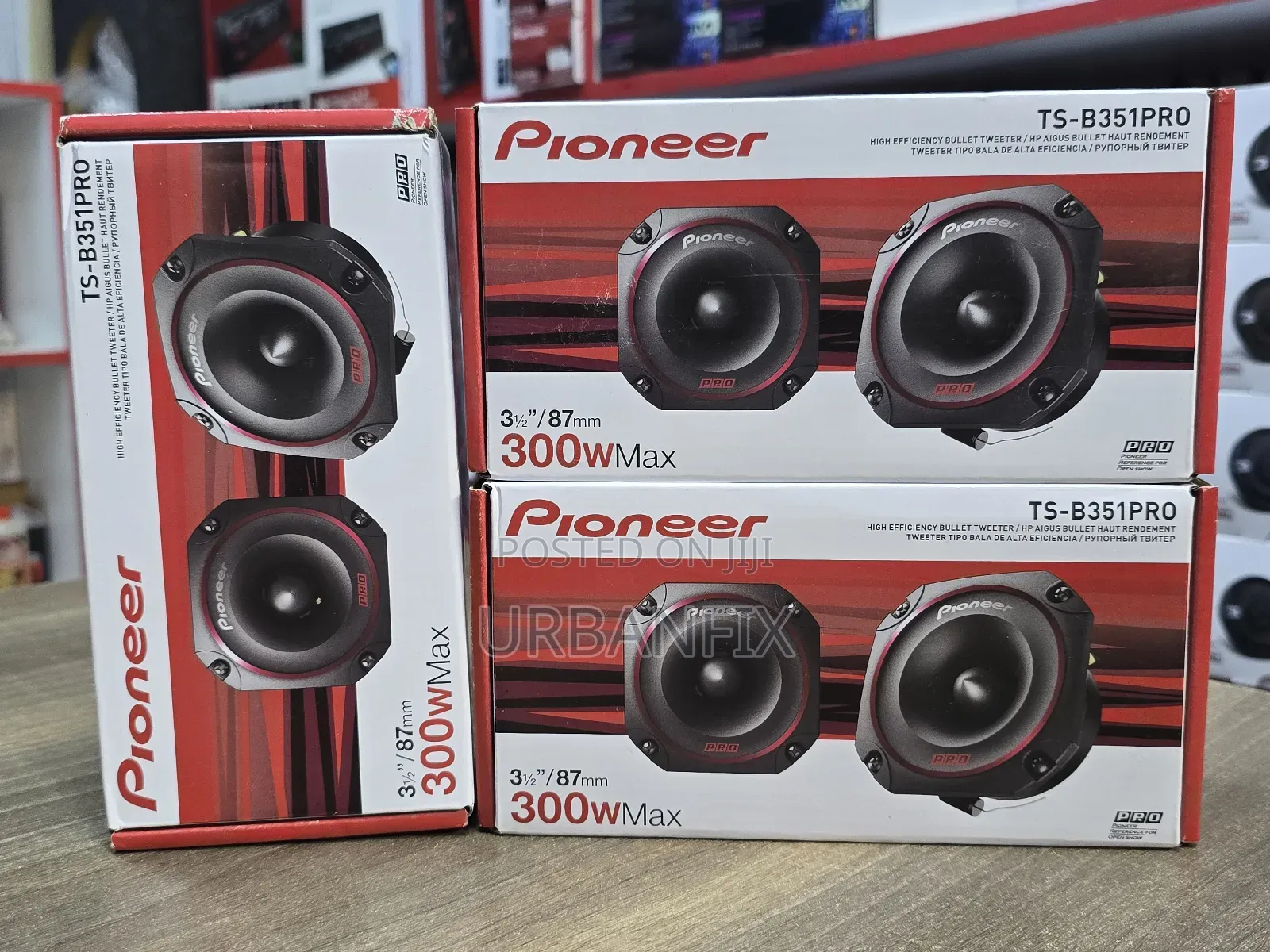 Pioneer Bullet Tweeters Ts-B351pro 300watts- A Pair