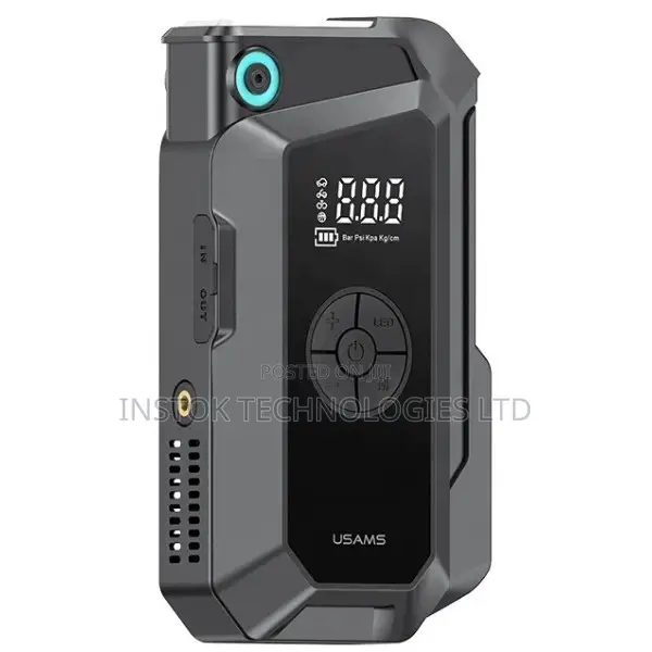 Usams Zb287 Car Jump Starter With Tyre Inflator 1000a