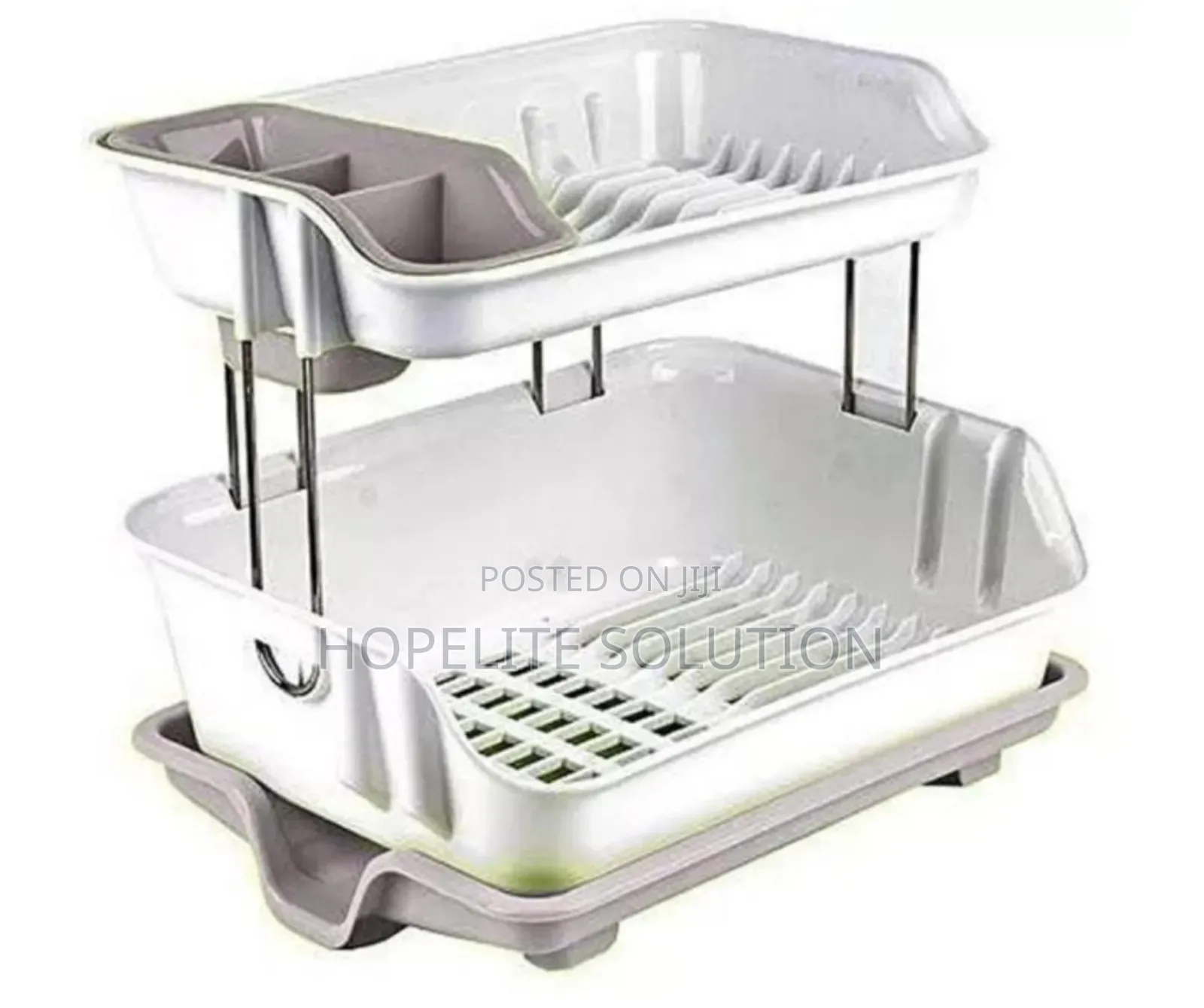 Rust Free 2 Layer Dish Rack
