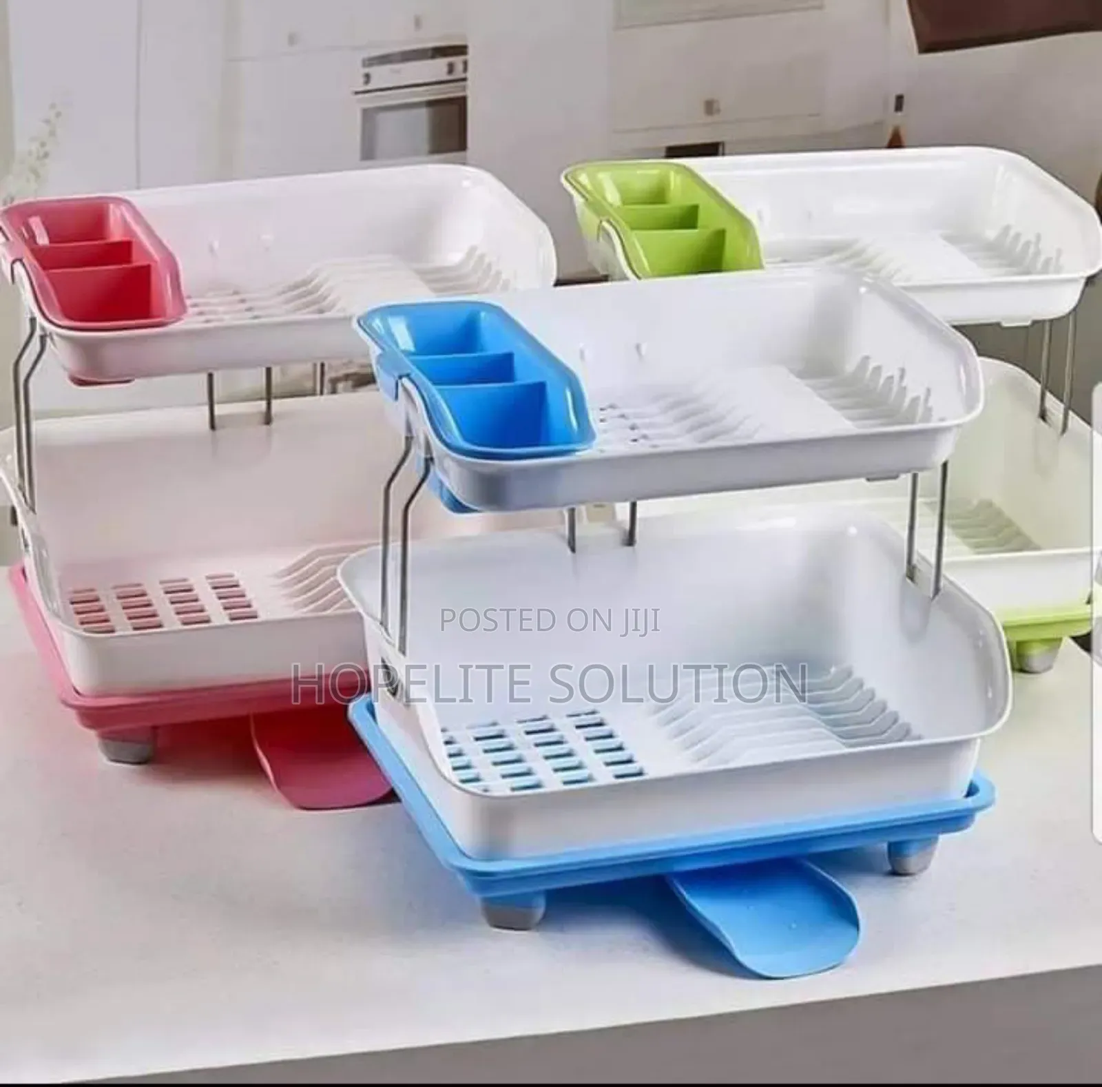 Rust Free 2 Layer Dish Rack