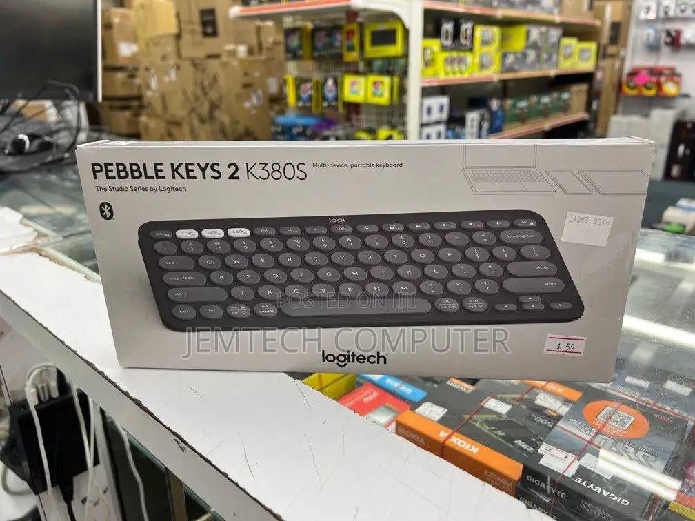 Logitech Pebble Keys 2 K380s Graphite