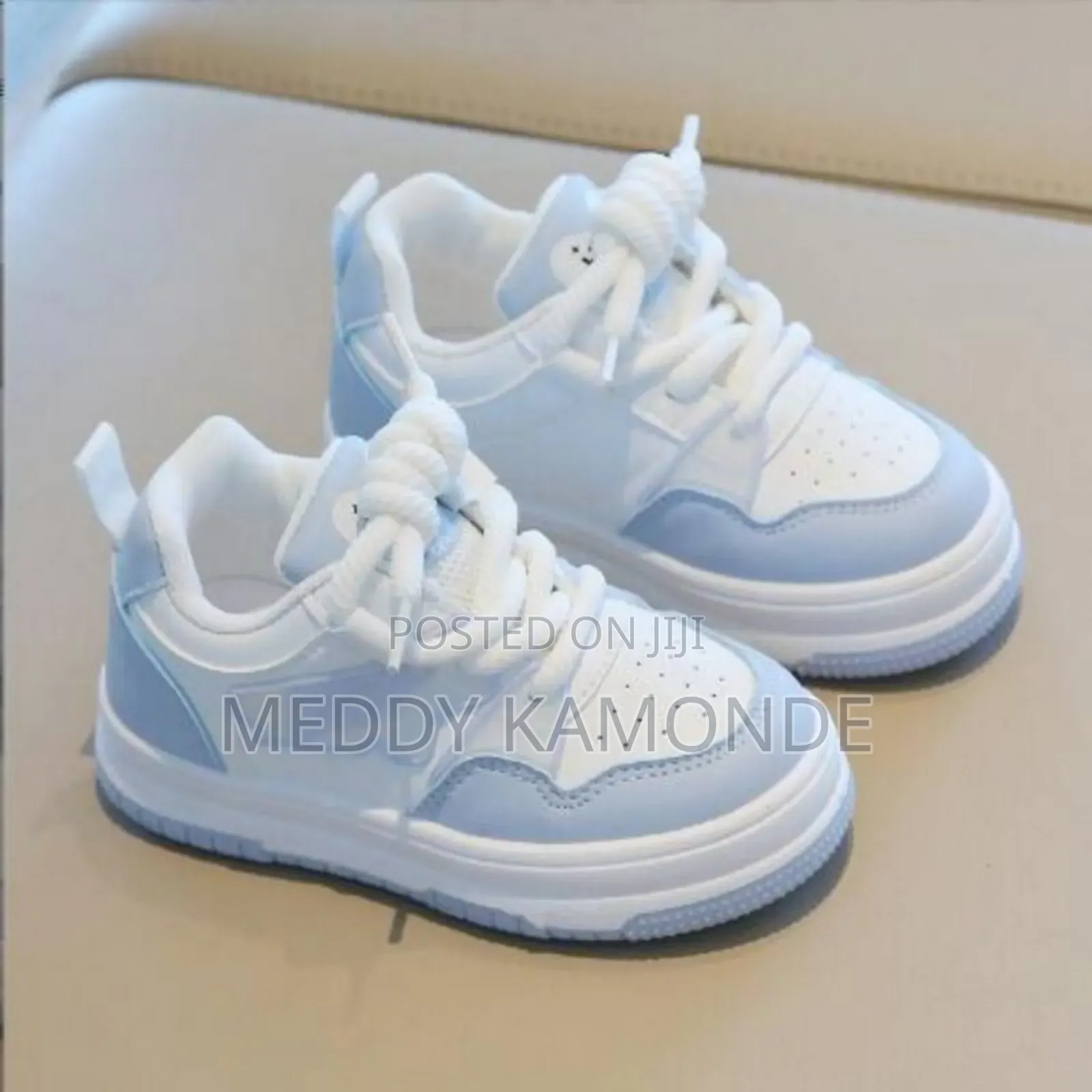 Sky Blue Kids Sneakers