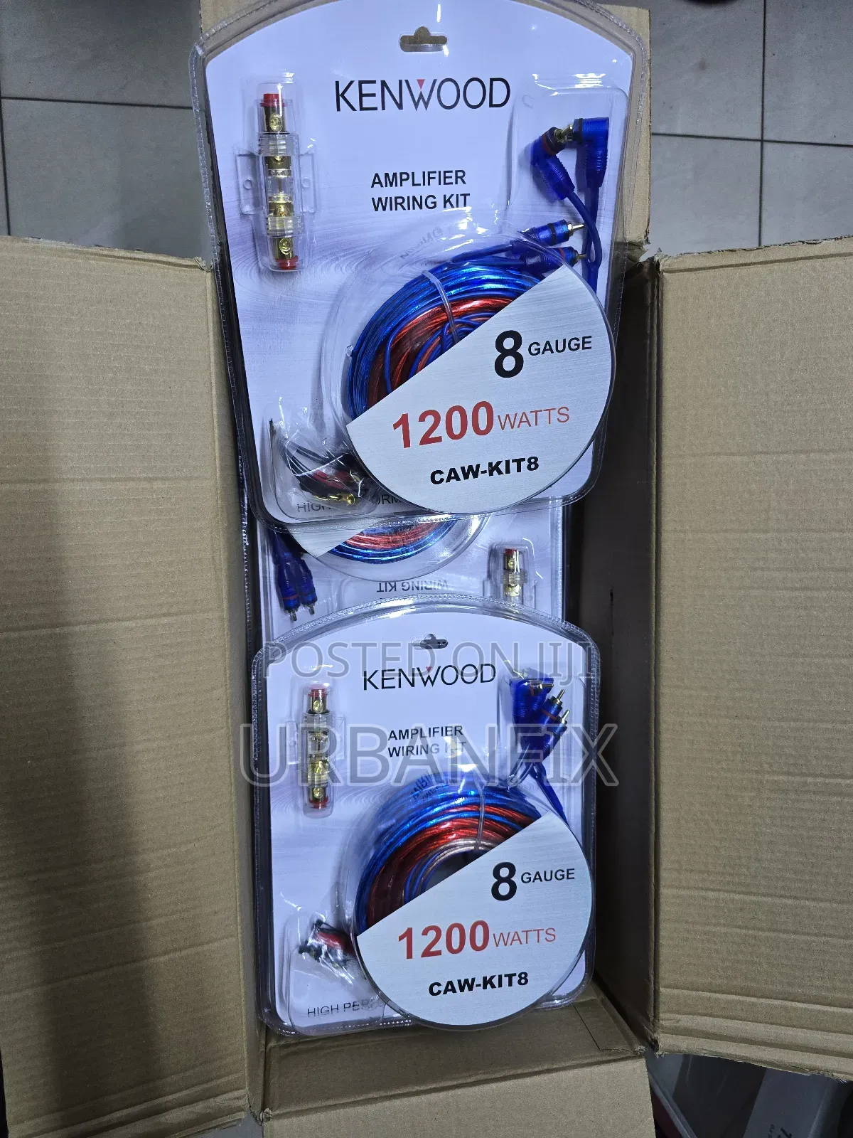 Kenwood 8 Gauge High Performance Quality Complete Wiring Kit