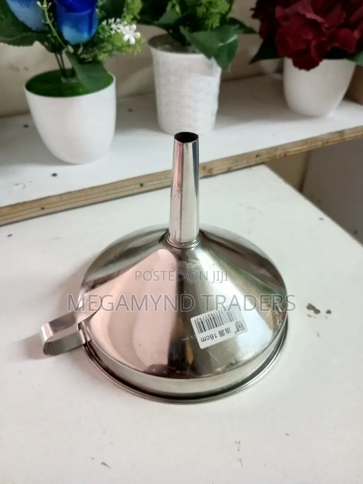 Stainless Steel Funnel Diameter 14cm