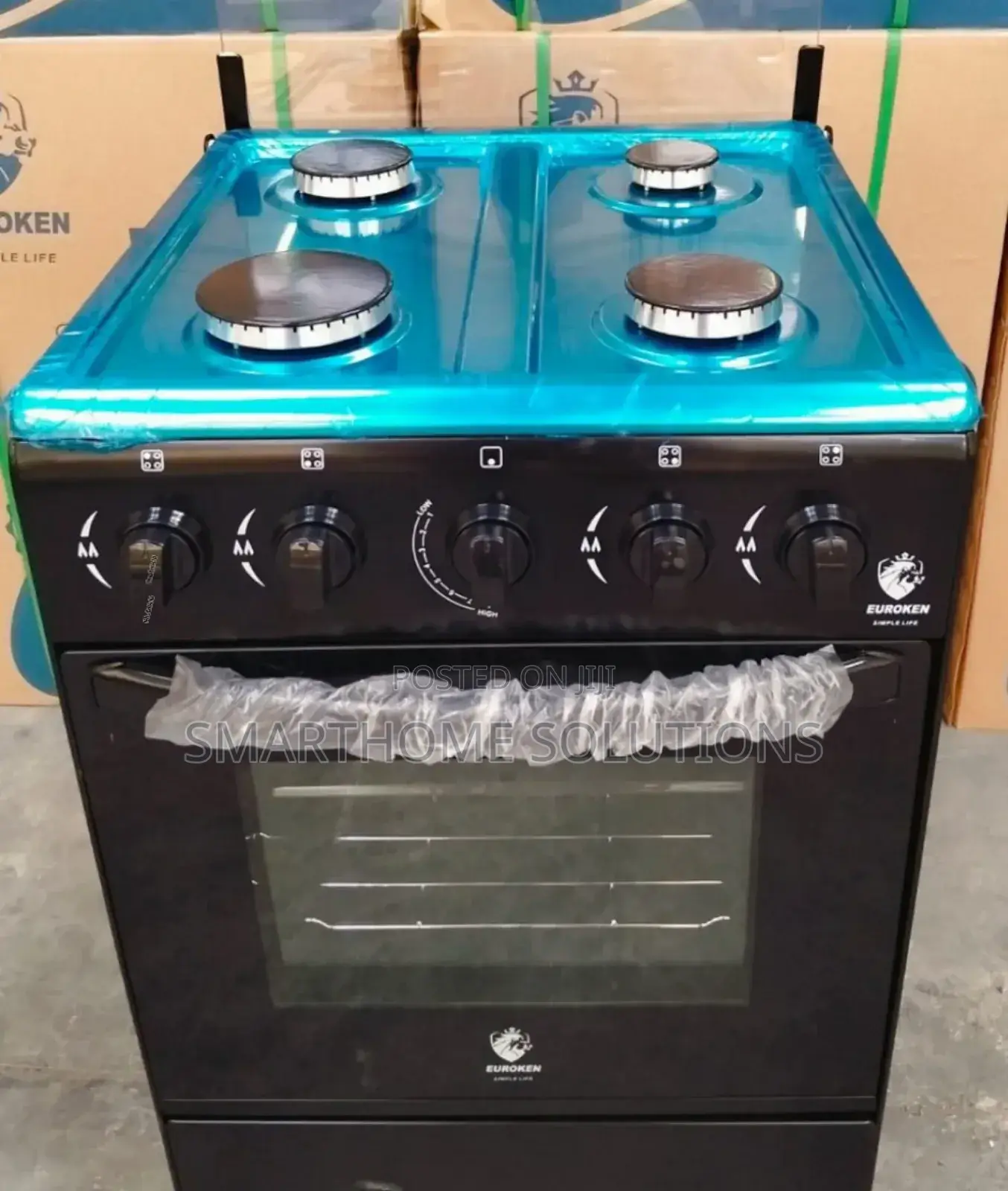50×55 Euroken Full Gas Standing Cooker + Gas Oven E/C4g