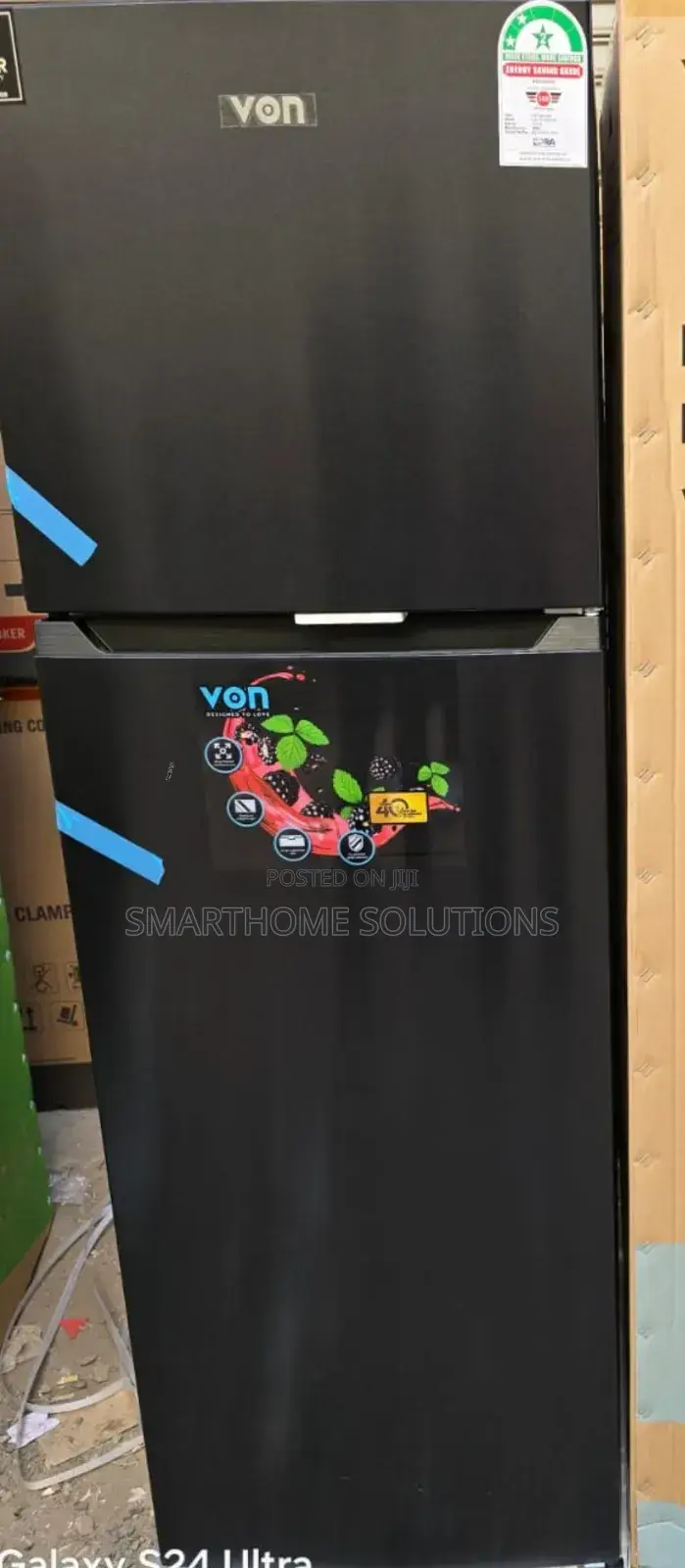 Von 247 Litres Nofrost Double Door Refrigerator v/247l