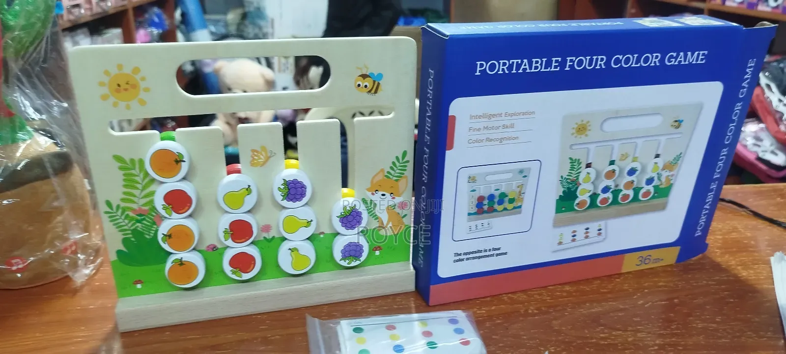 Portable Four Color Game