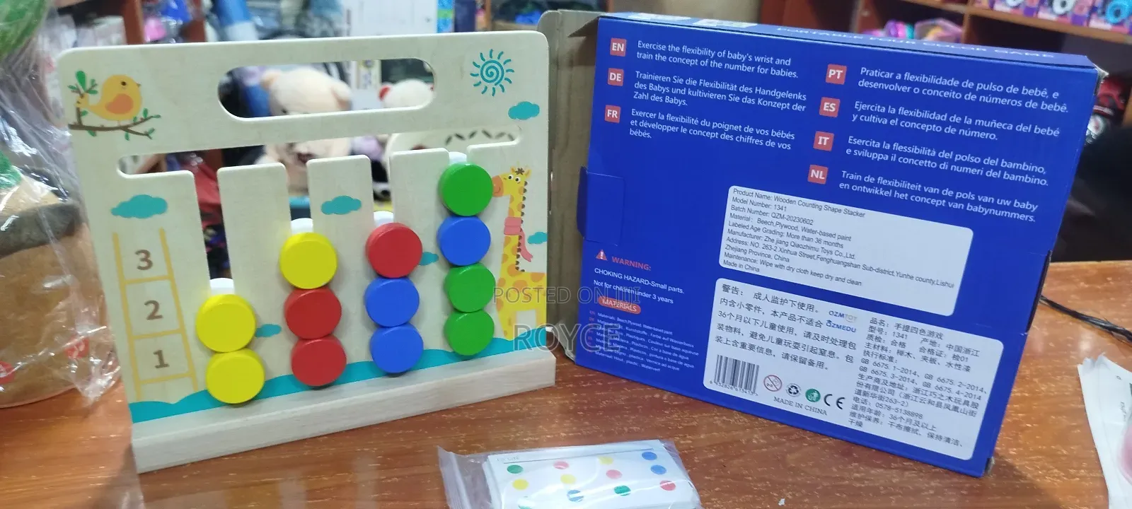 Portable Four Color Game