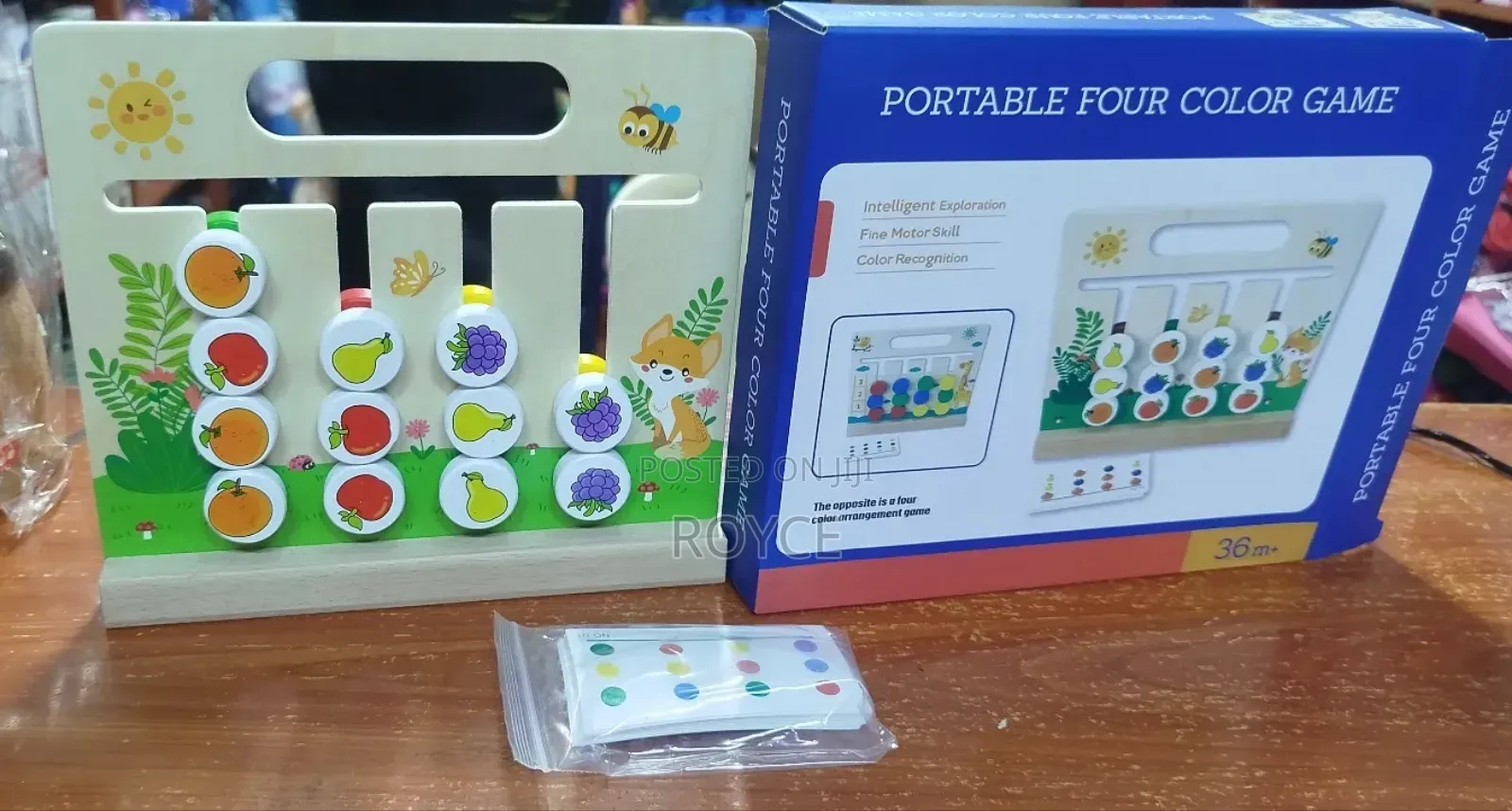 Portable Four Color Game
