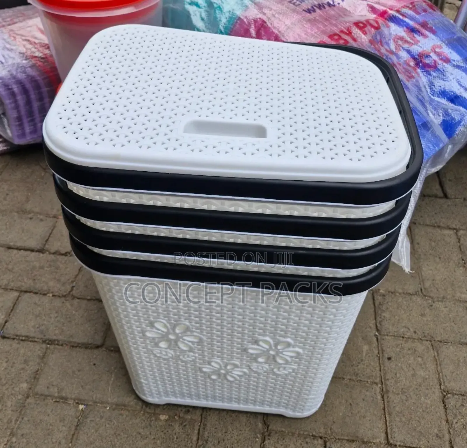 Sqaure Laundry Baskets.