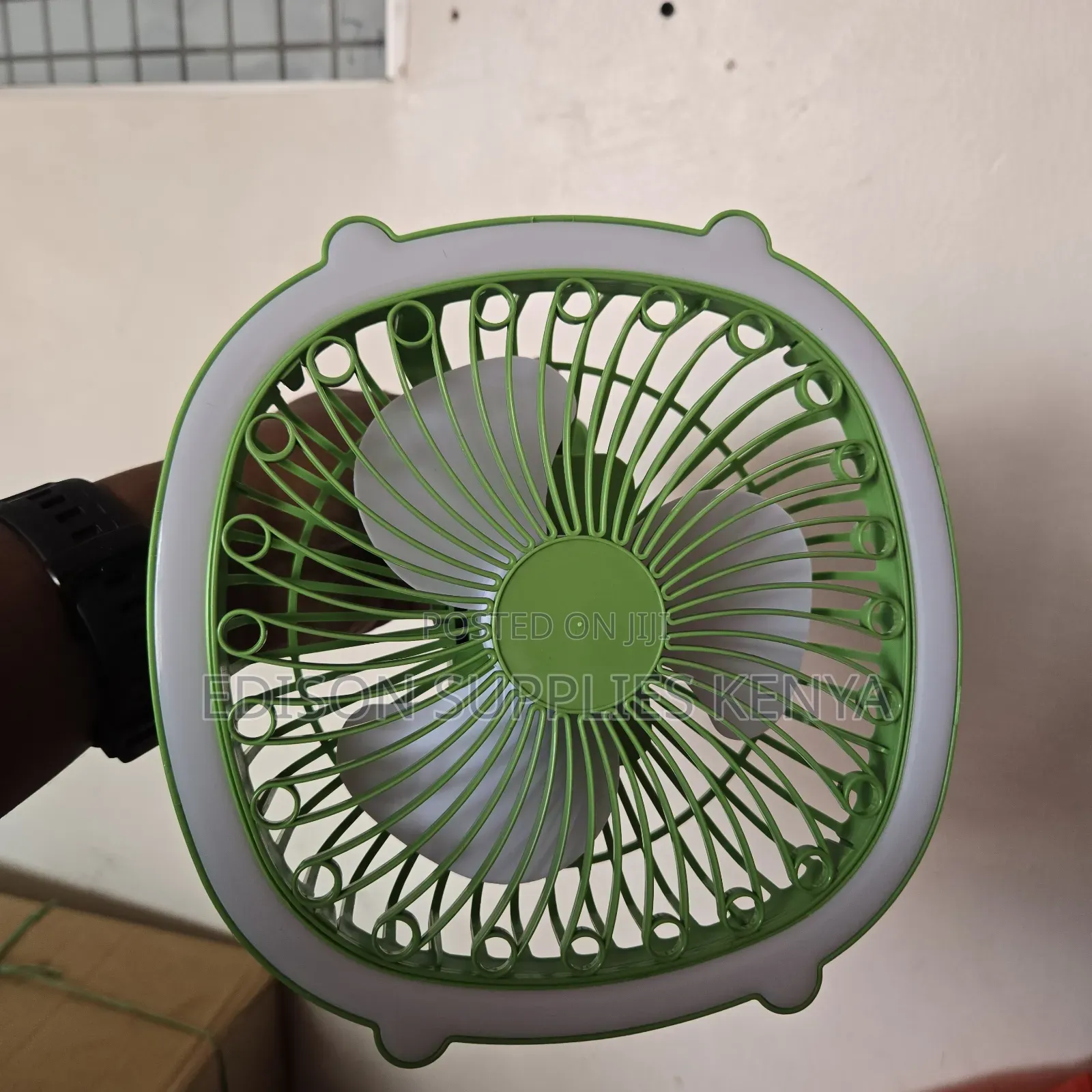 Desk Fans With Night Light Fill Light Fan Cooling Air Lamp