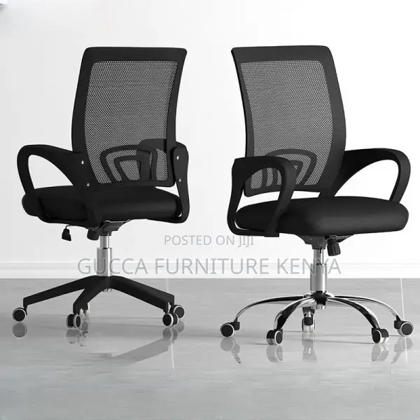 Office Chairs: Clerical Mid Office Chairs With Cushion