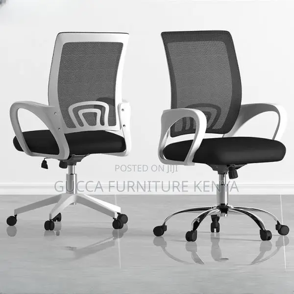 Office Chairs: Clerical Mid Office Chairs With Cushion