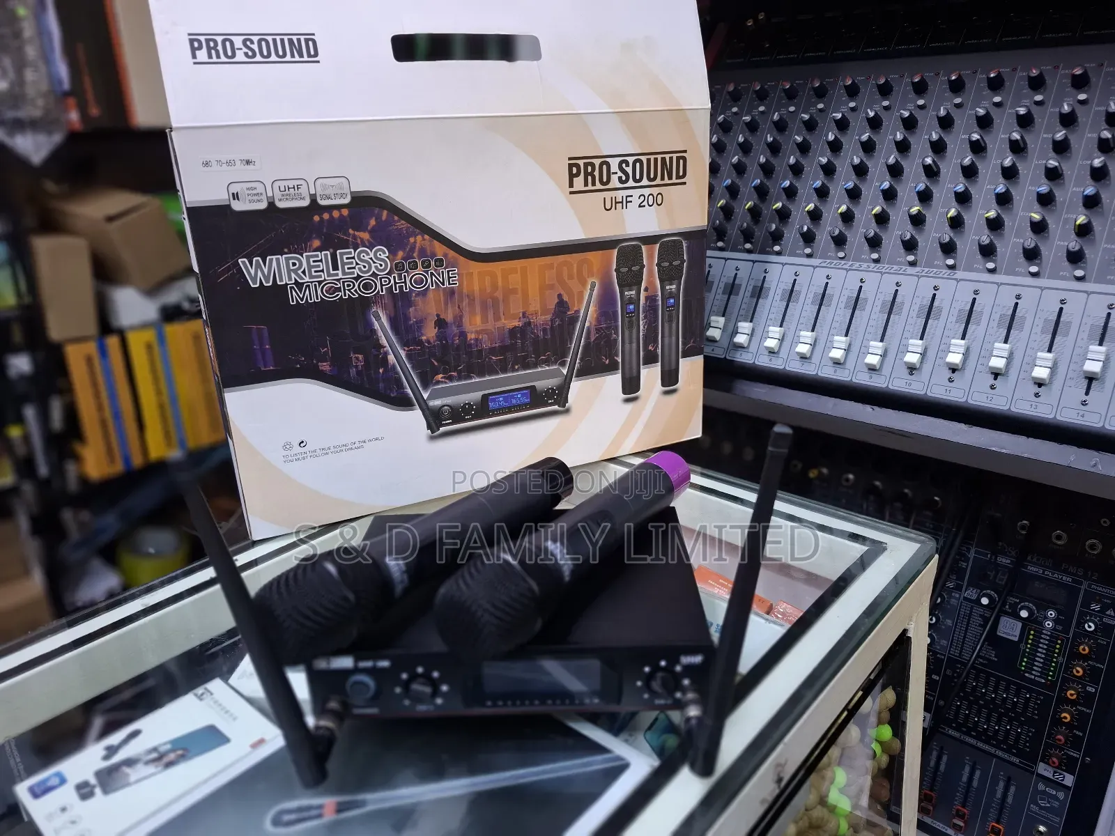 Pro Sound Uhf 200 Wireless Microphone