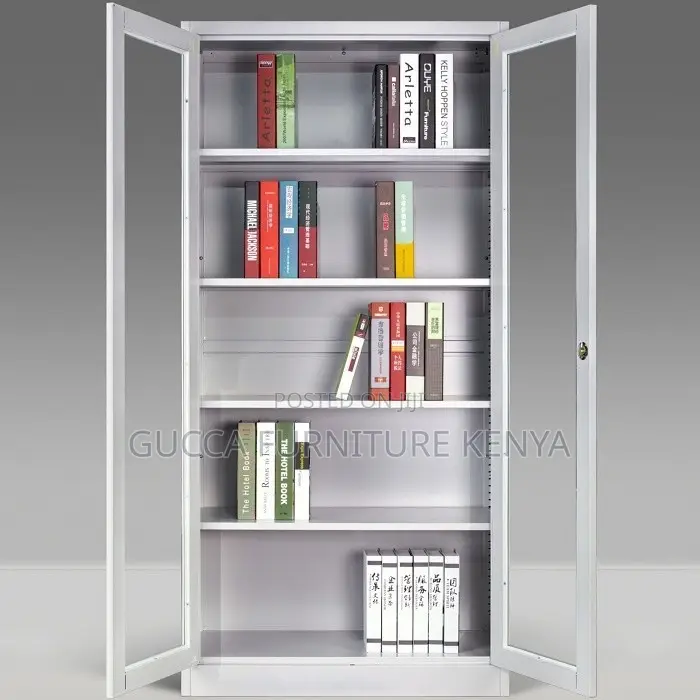 Cabinets:Clearview Metal File Storage 2-Door Office Cabinet