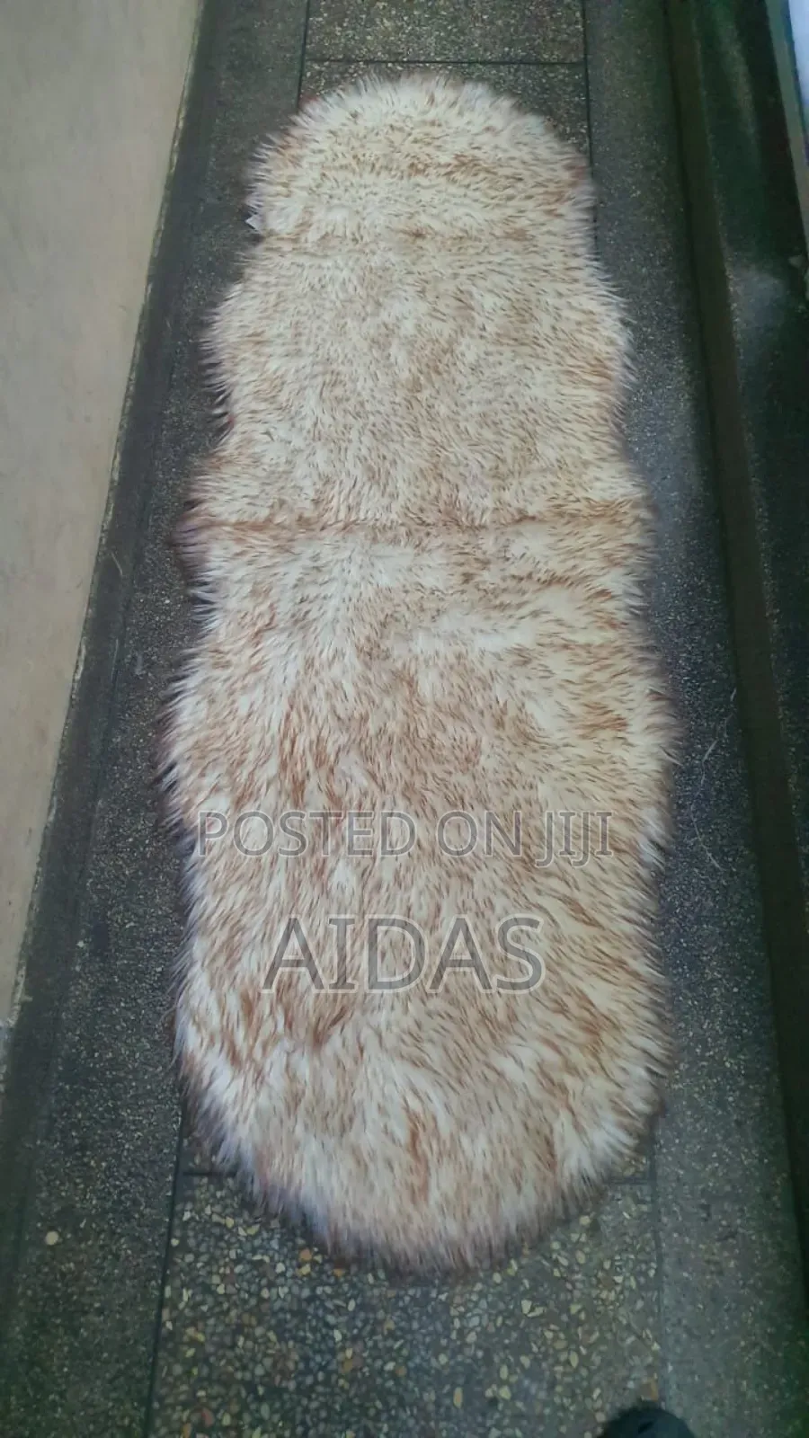 Fox Fur Bedside Mat