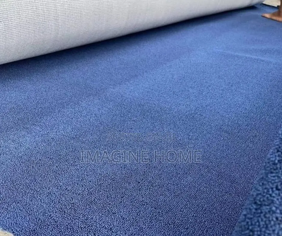 Blue Wall to Wall Carpet Floor Decor