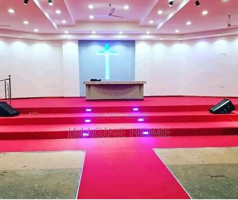 Church Wall to Wall Carpet Decoration