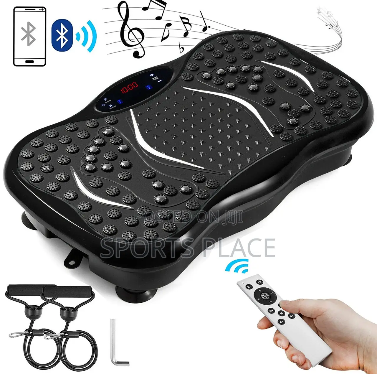 Vibration Plate Exercise Machine for Weight Loss With Resist