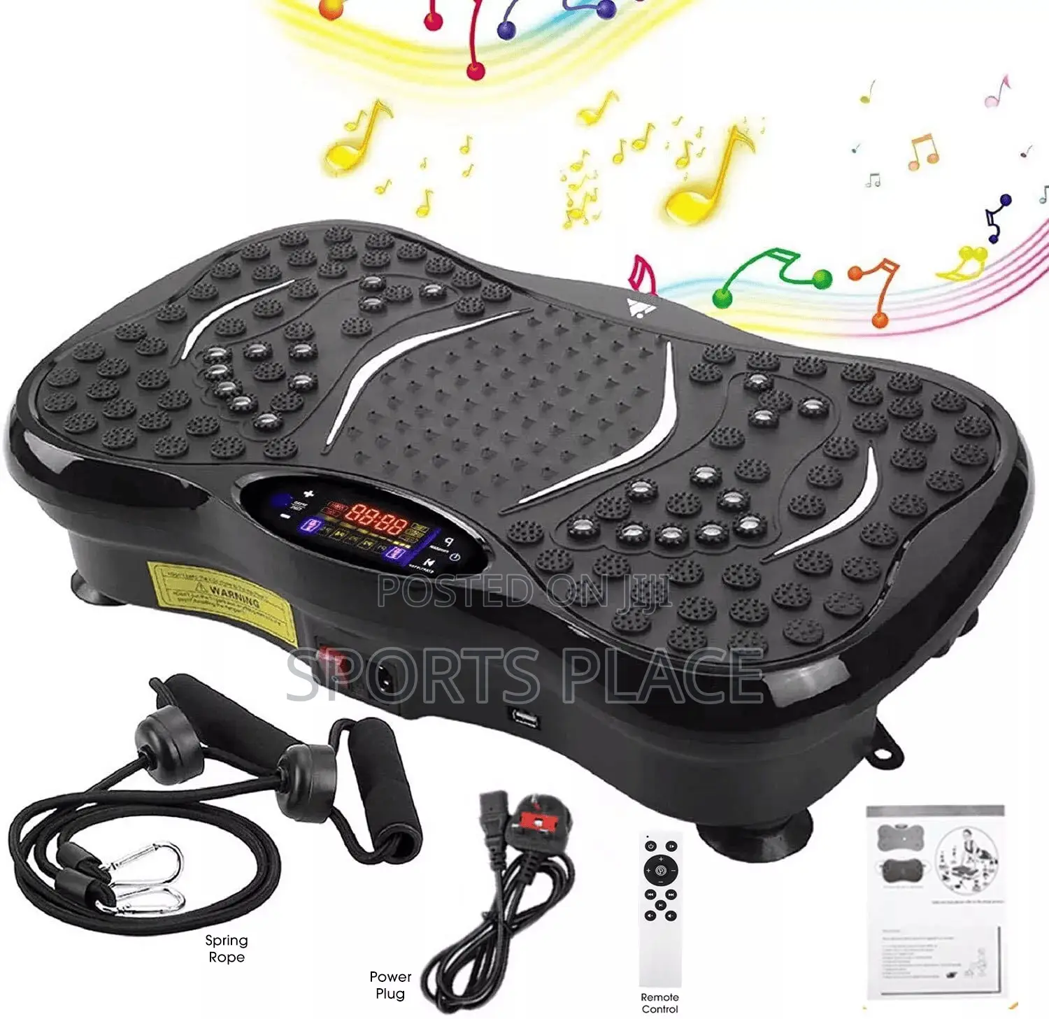 Vibration Plate Exercise Machine for Weight Loss With Resist