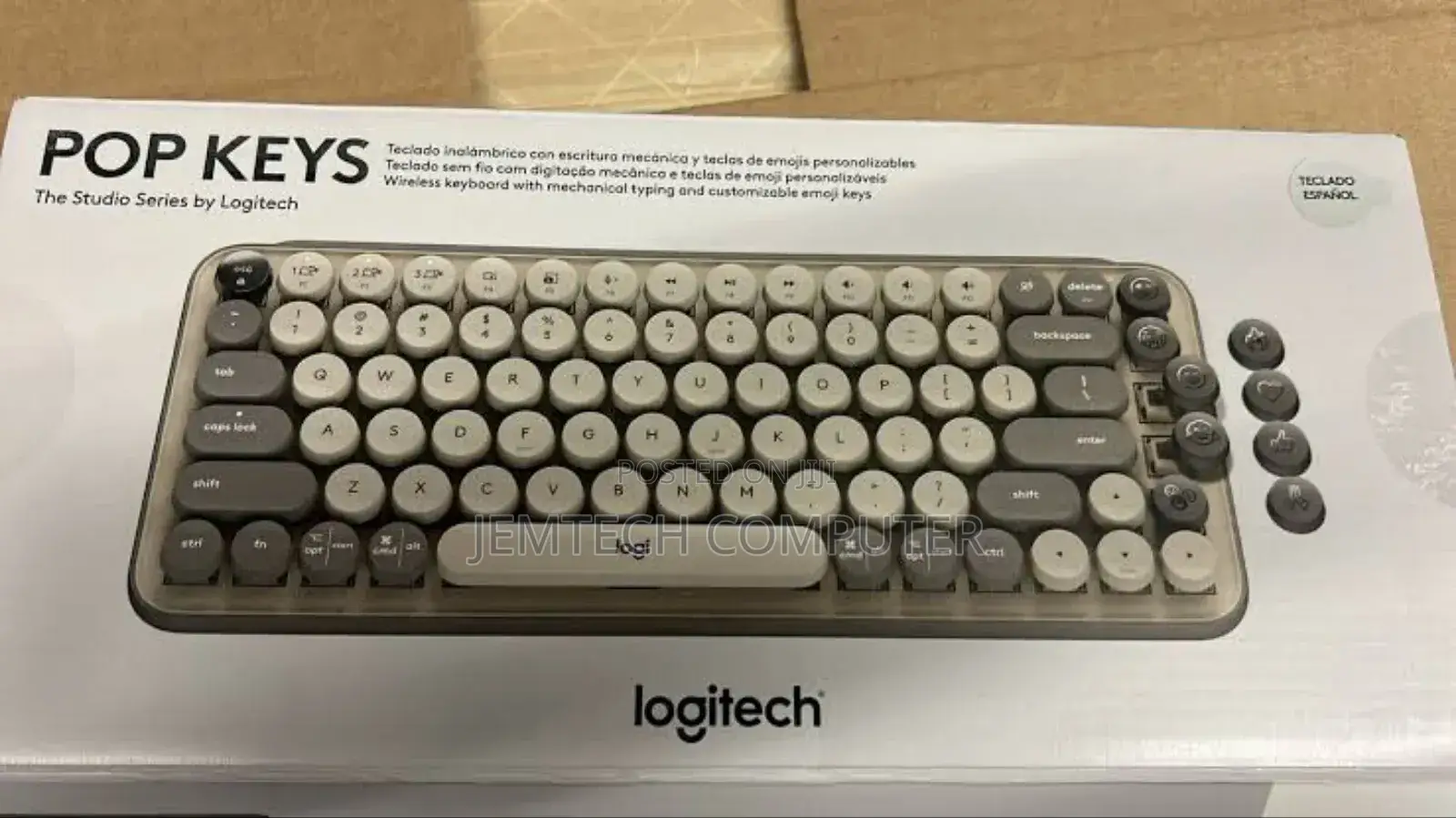 Logitech Pop Keys Wireless Mechanical Emoji Keyboard