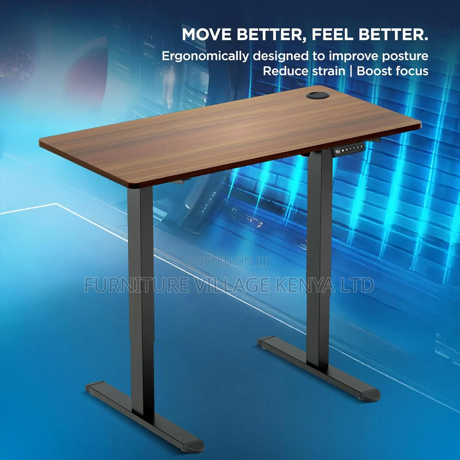 Electric Height Adjustable Desk for Laptop