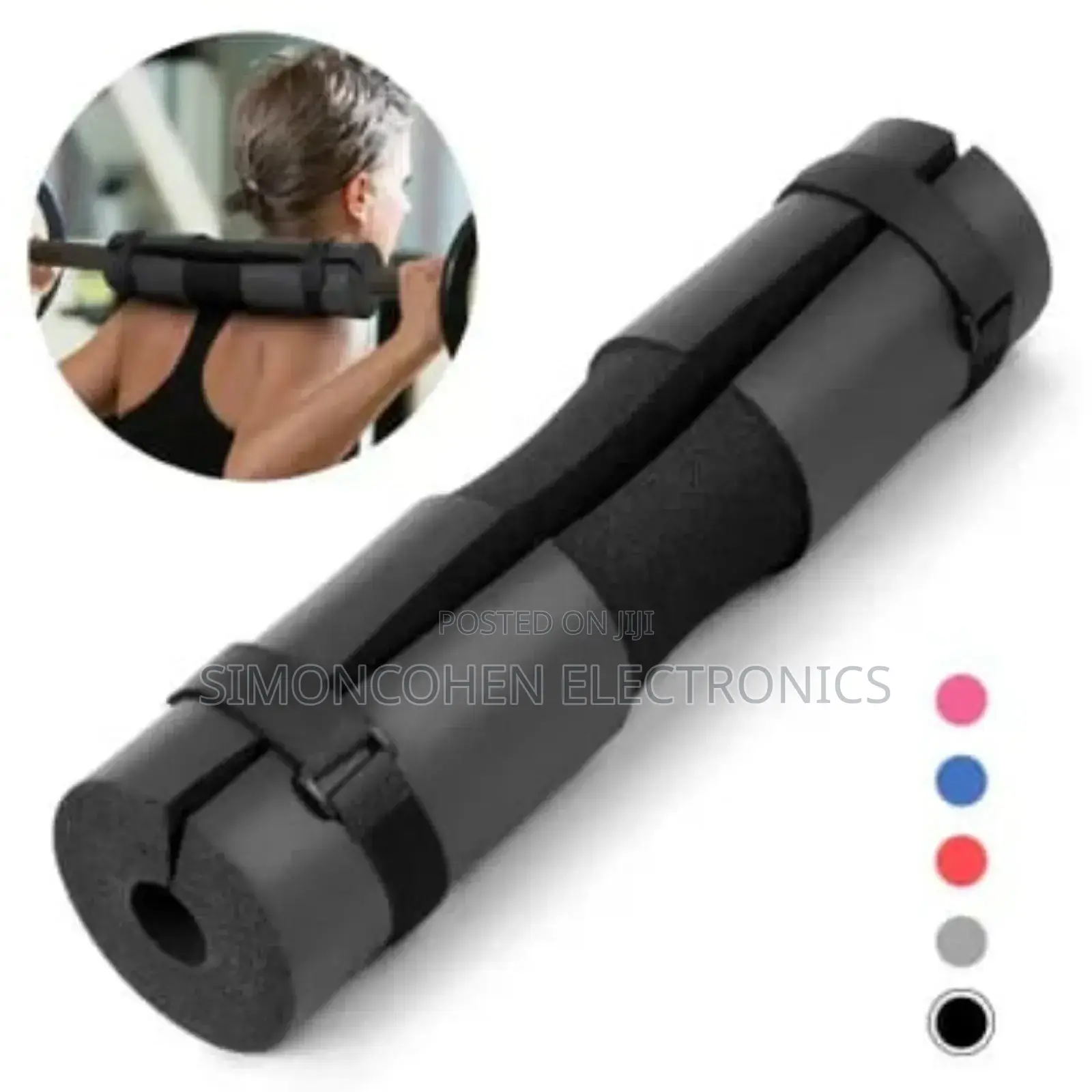 Barbell Pads With Straps