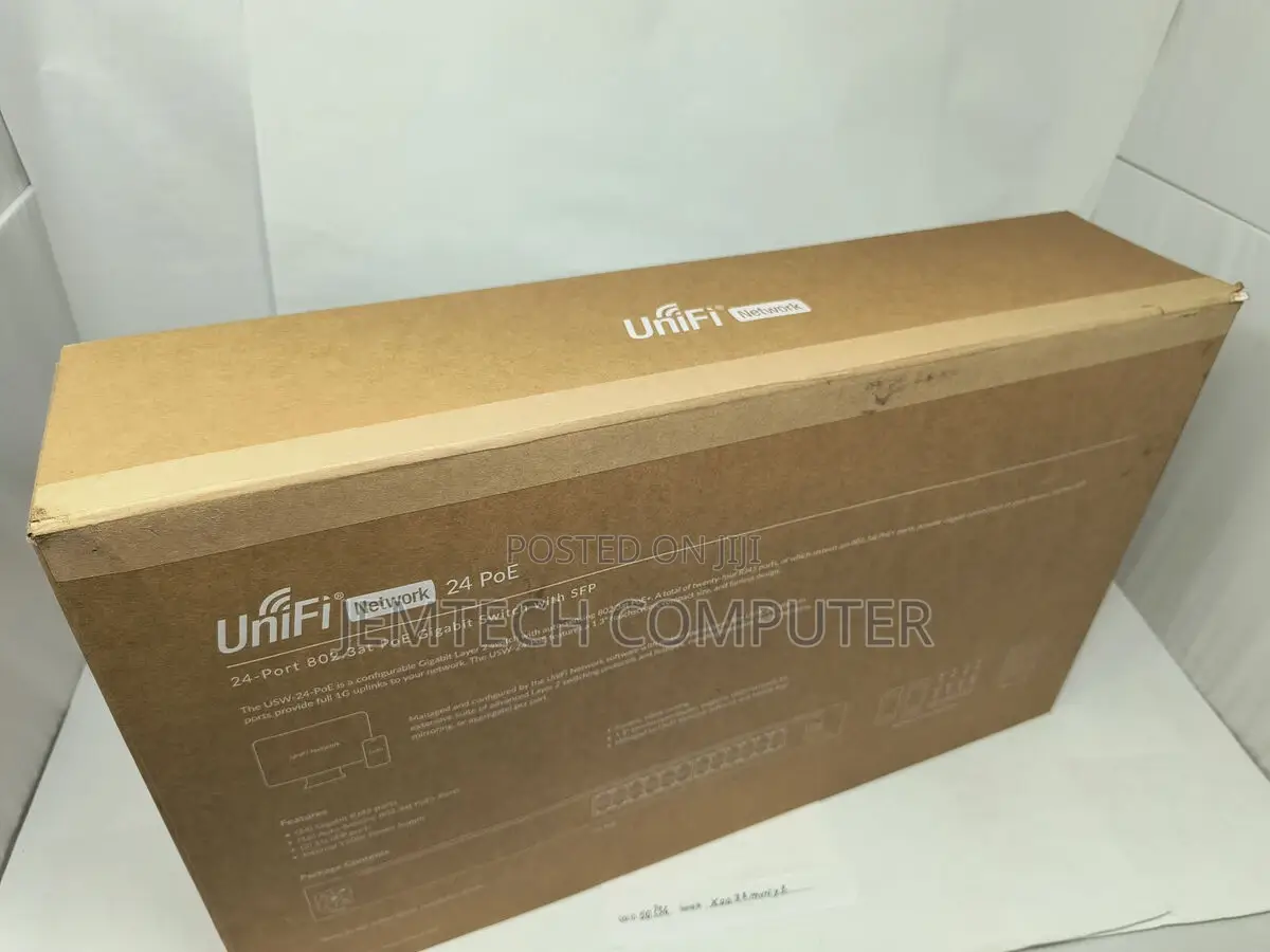 Usw-24-Poe Ubiquiti Unifi 24-Port Poe Switch