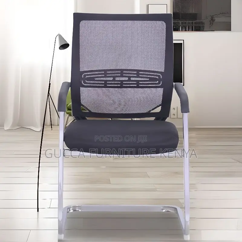 Office Chairs:Office Mesh Mid Back Meeting Room Low Chair