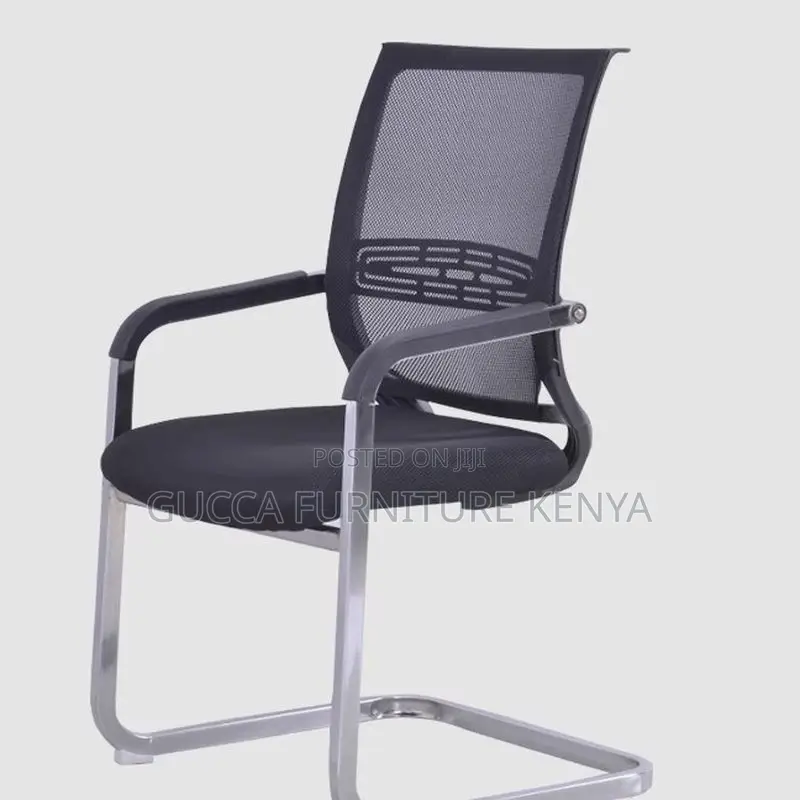 Office Chairs:Office Mesh Mid Back Meeting Room Low Chair