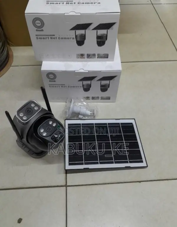 V380 4g Dual PTZ Solar Camera