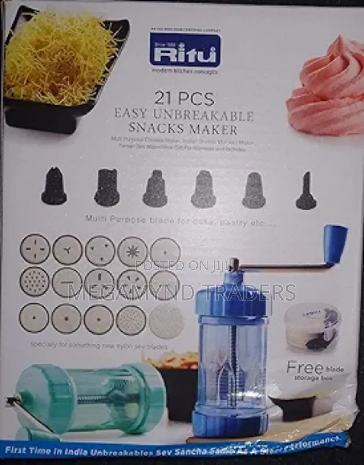 21pc Snack Maker / Sev Noodles Maker