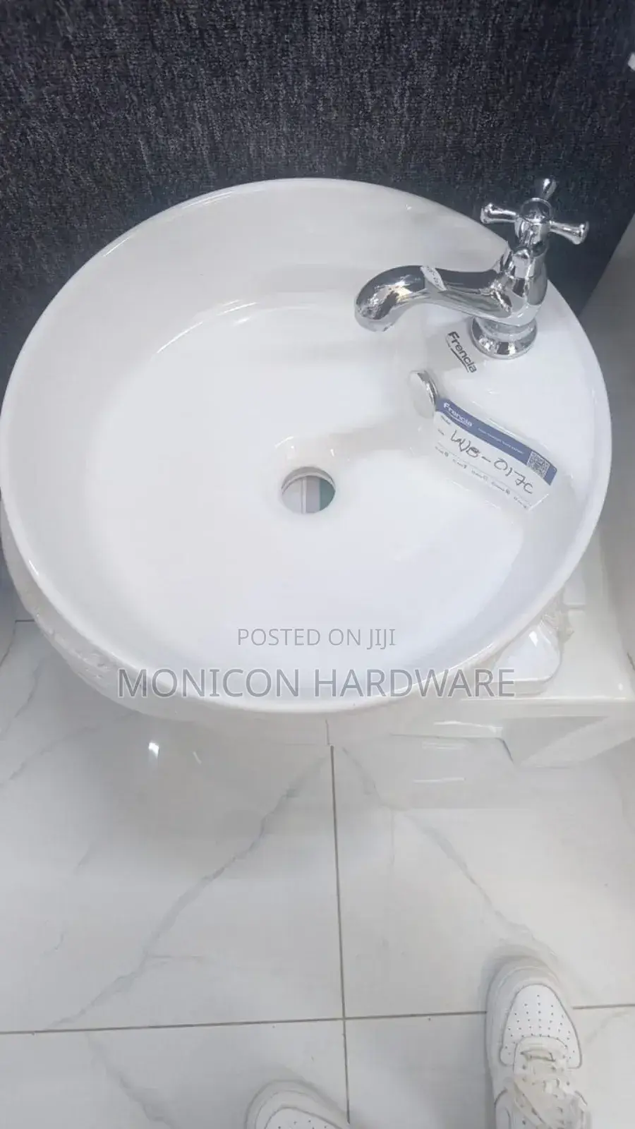 Tabletop White Sink