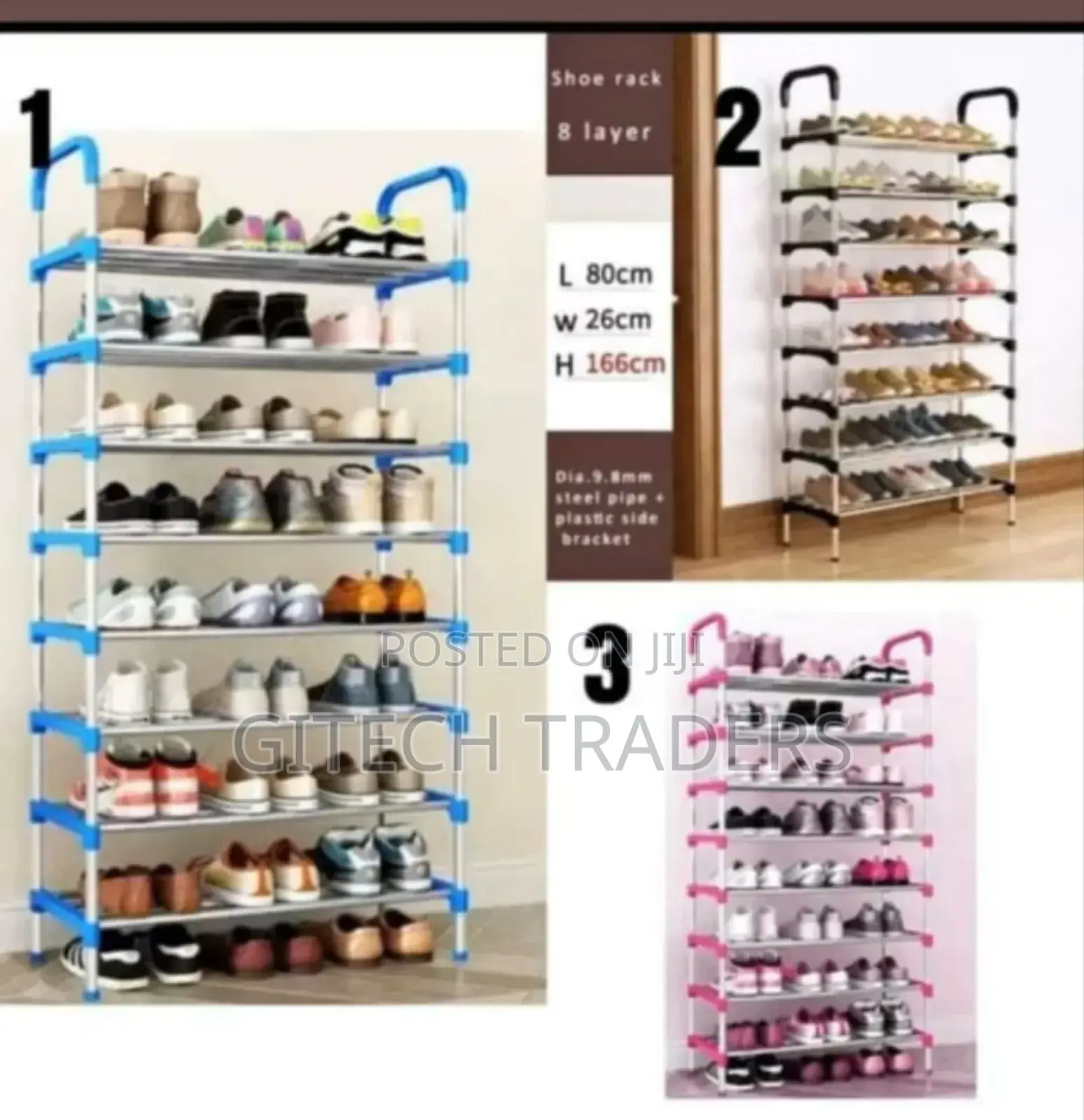 8 Layer Shoe Rack