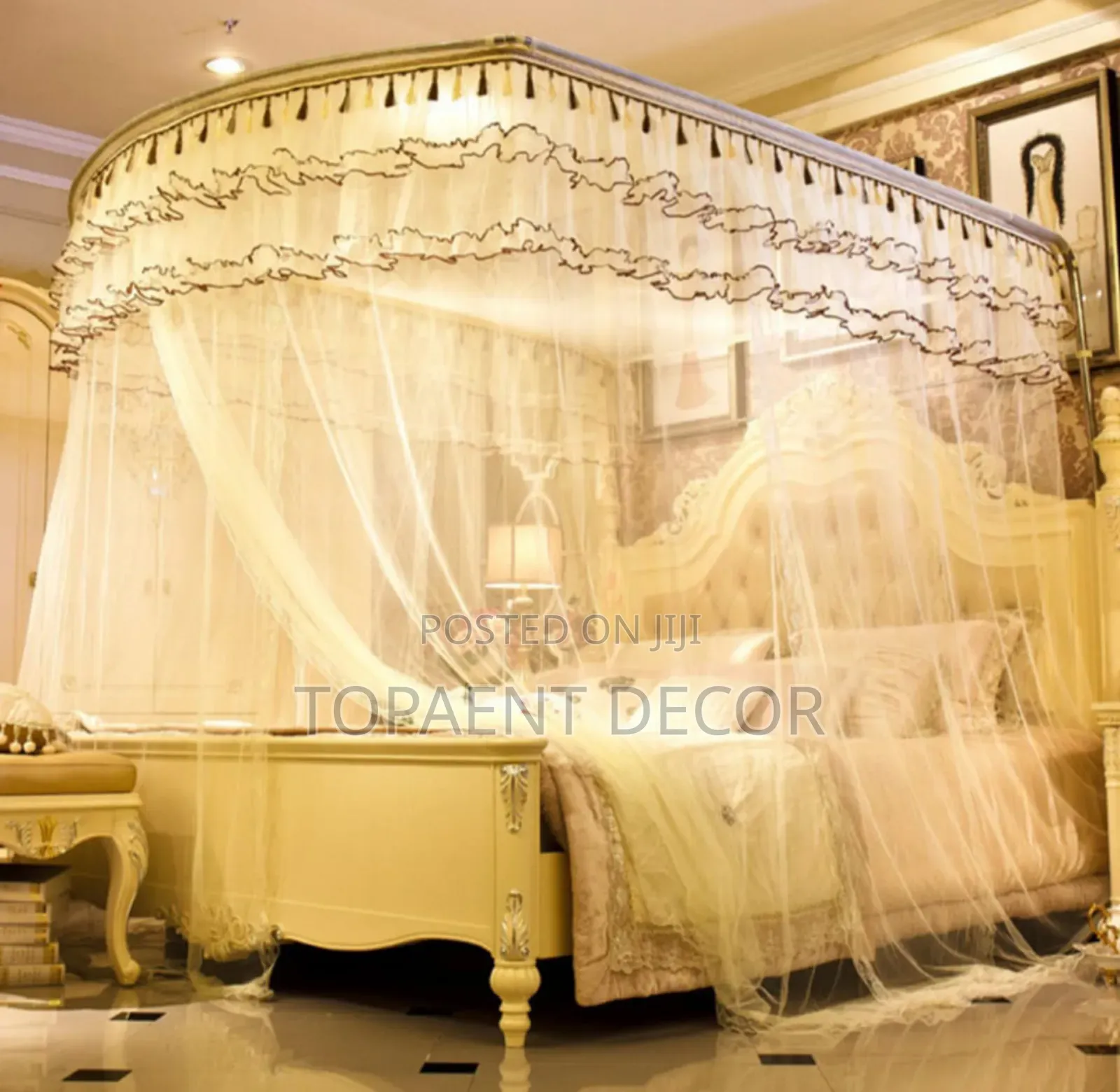 Rail Mosquito Cream Big Size Bed Mosquito 2 Stand Net