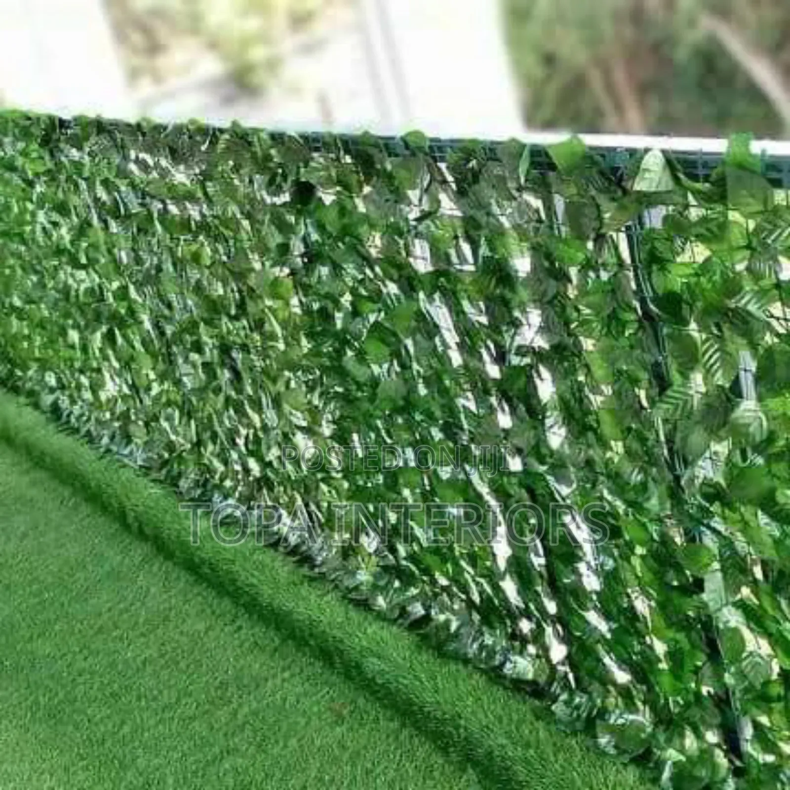 Transform Your Balcony With Artificial Green Privacy Fence