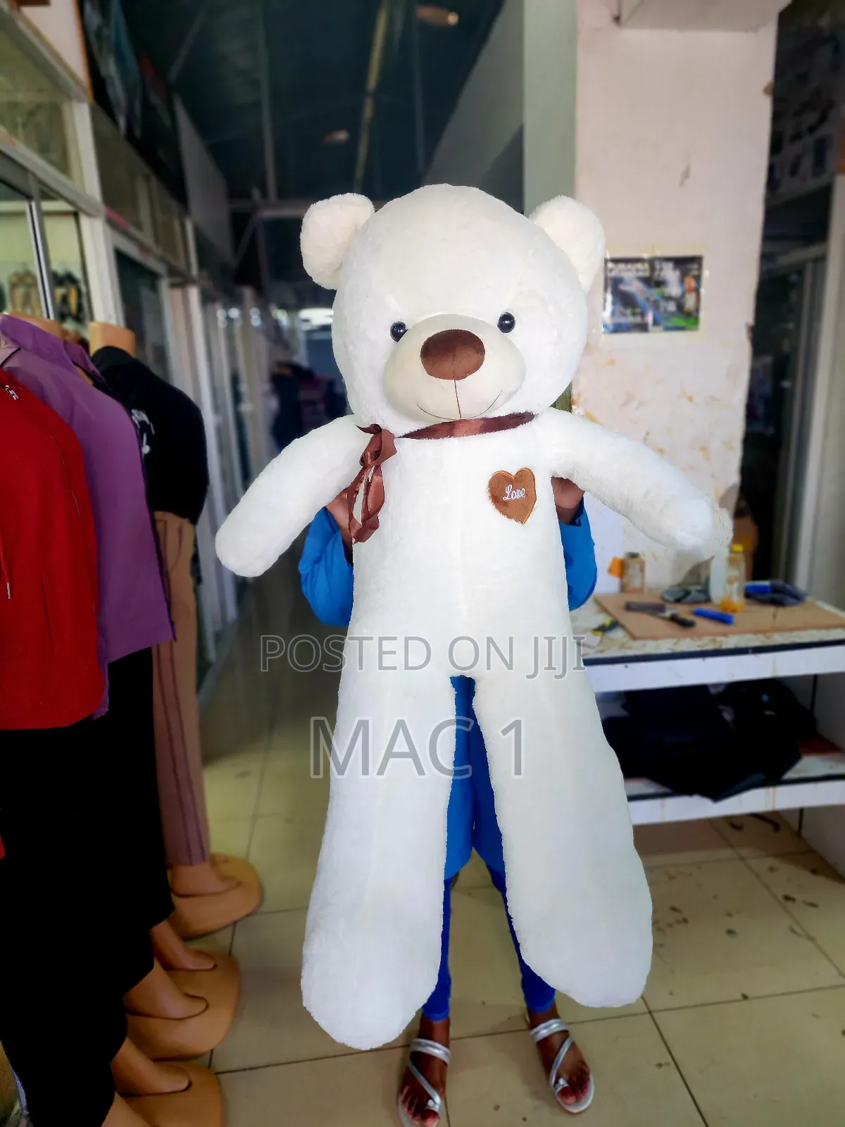 140cm Giant White Teddy Bear Plush