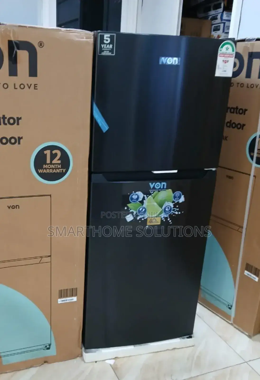 Von 182l No Frost Refrigerator VRT/182
