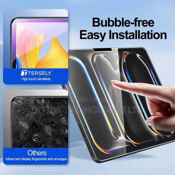 T Tersely Screen Protector for iPad Pro 11/13" M4 - 2-Pack
