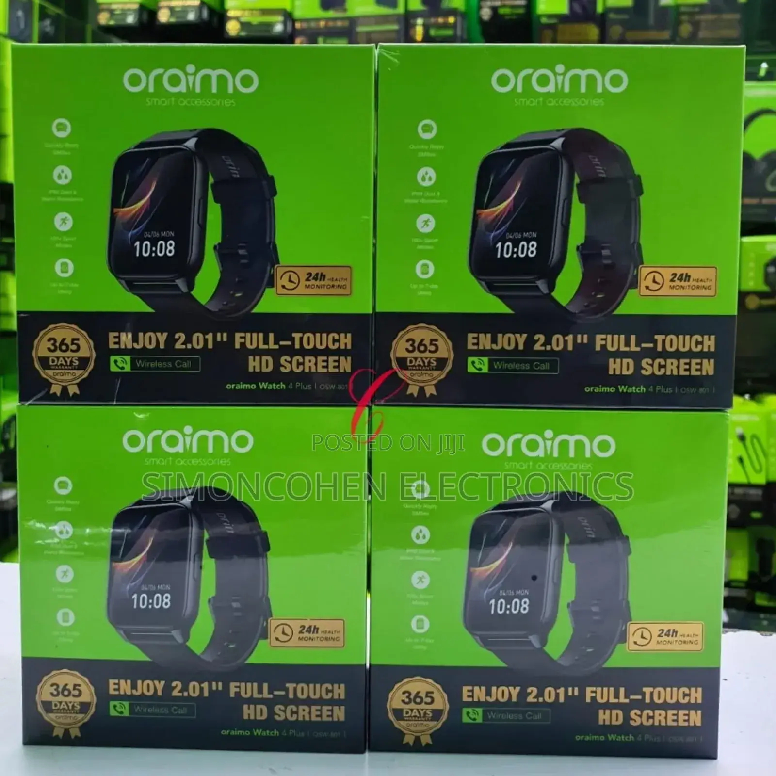 Oraimo Watch 4 Plus Osw-801 Smart Watch