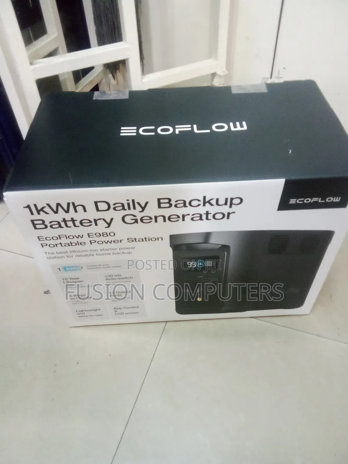 Ecoflow E980 Portable Power Station (500w, 980wh)