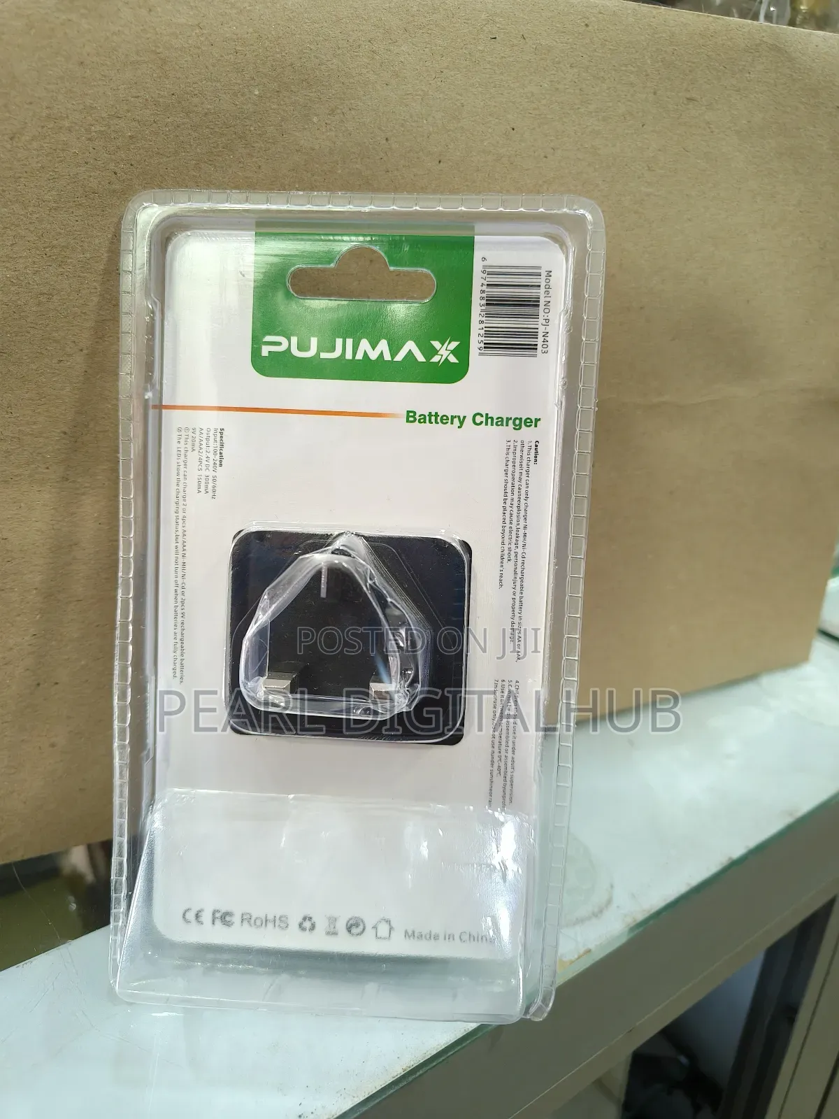 Pujimax Battery Charger Aa, Aaa,9v