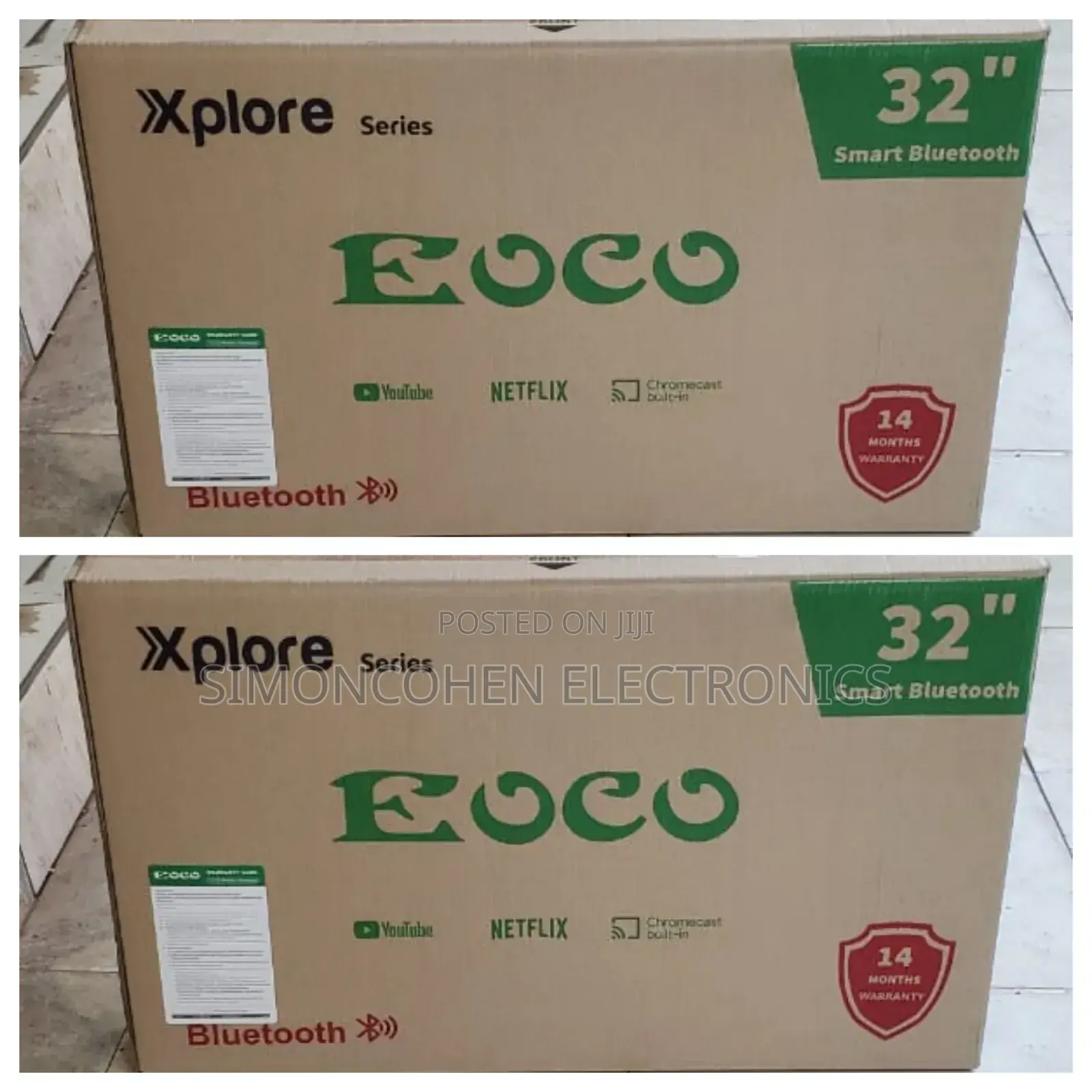 Ecco 32 Inches Smart Tv