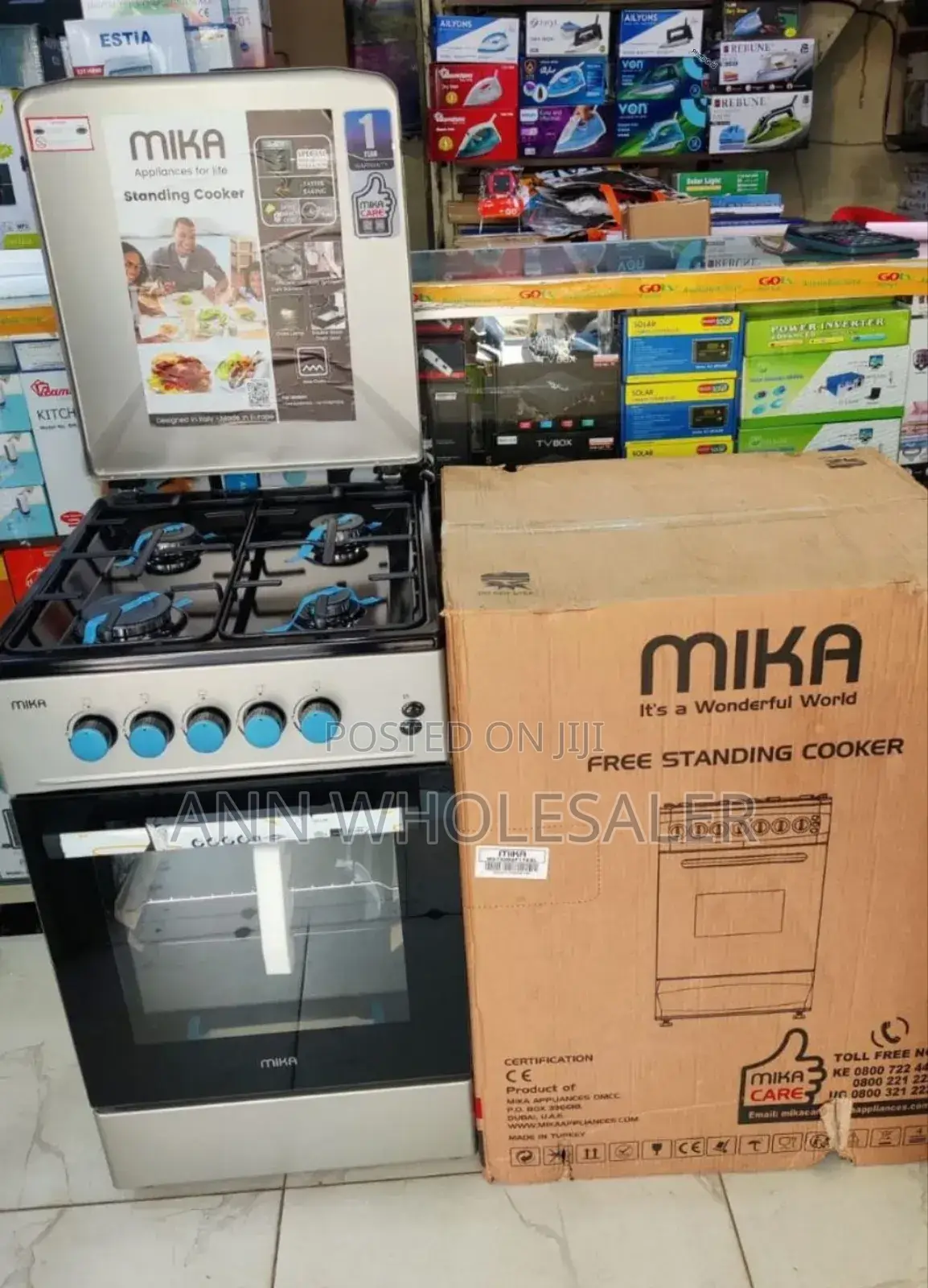 50 by 60 Mika Free Standing Cooker