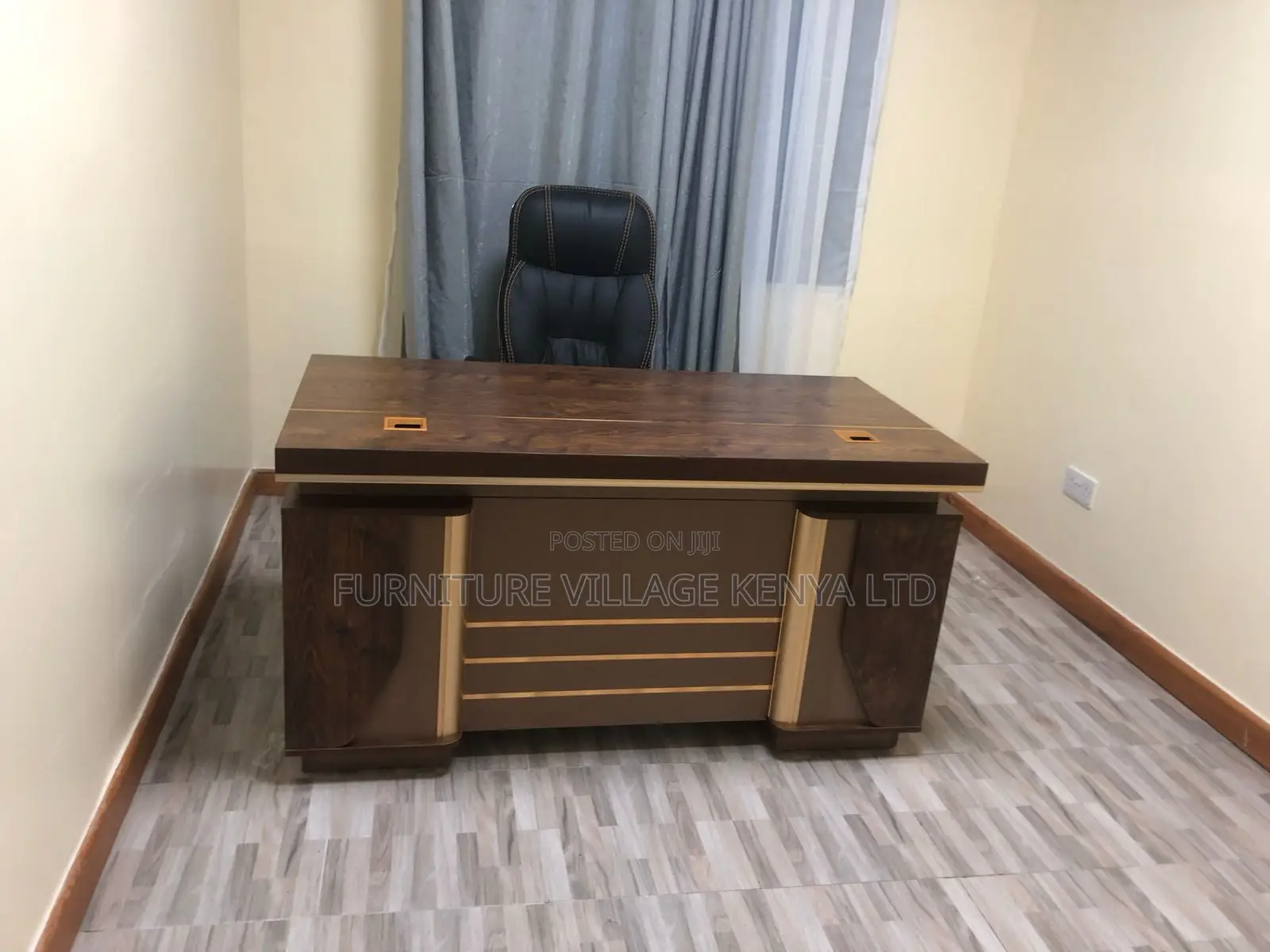 Office Table; 1400mm Executive Office Desk With Drawers