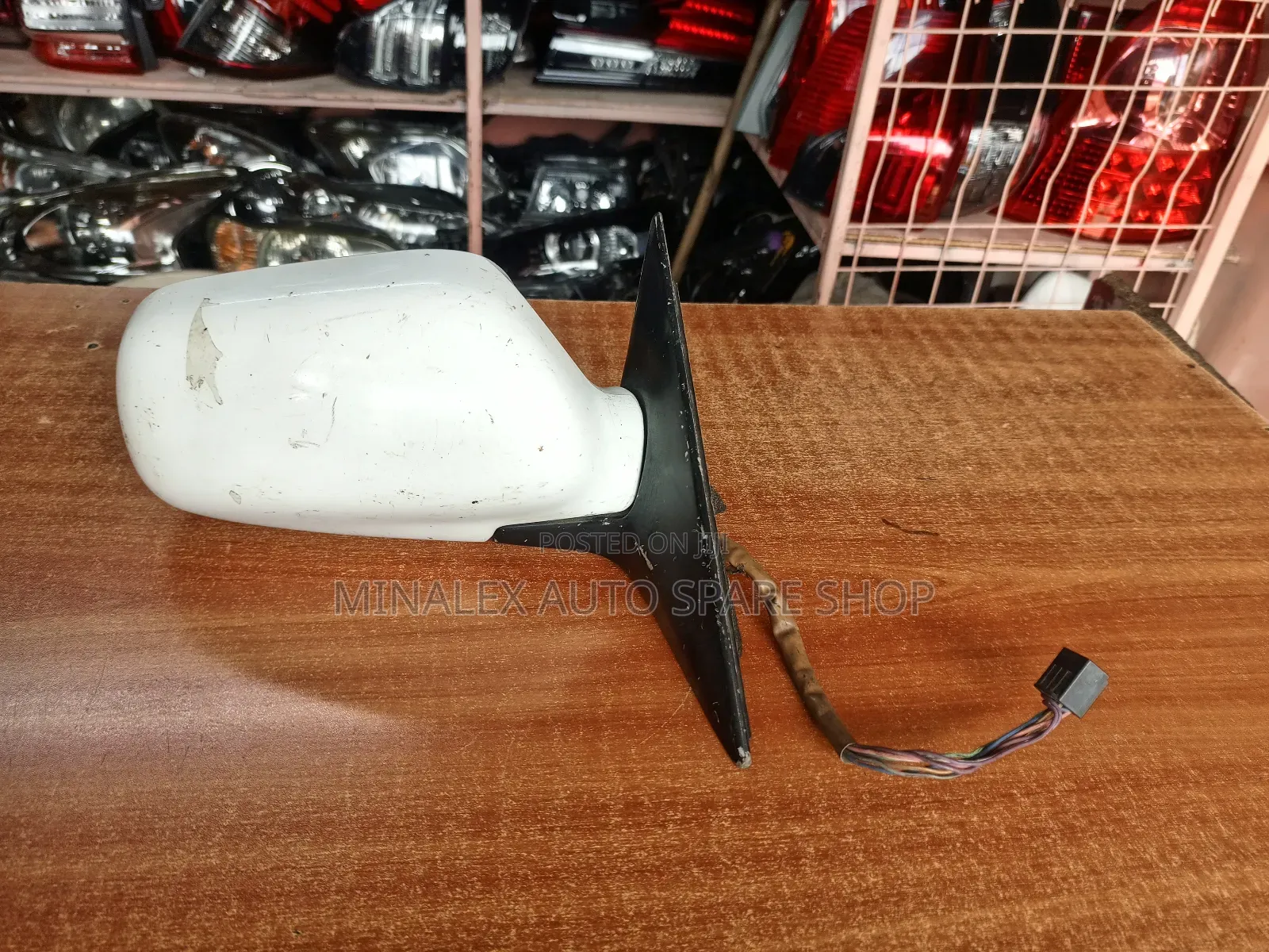 Bh Legacy Power White Rhs Sidemirror