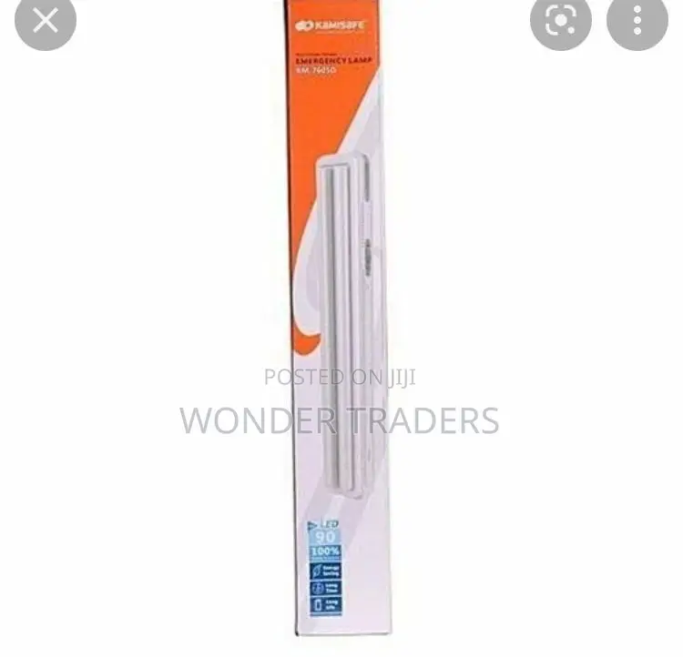 Kamisafe Rechargeable Lamp With Builtin Lead Batteries.