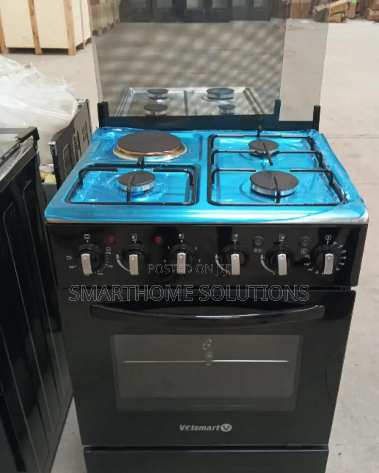 Volsmart 3+1 Jet Standing Cooker With Electric Oven V1